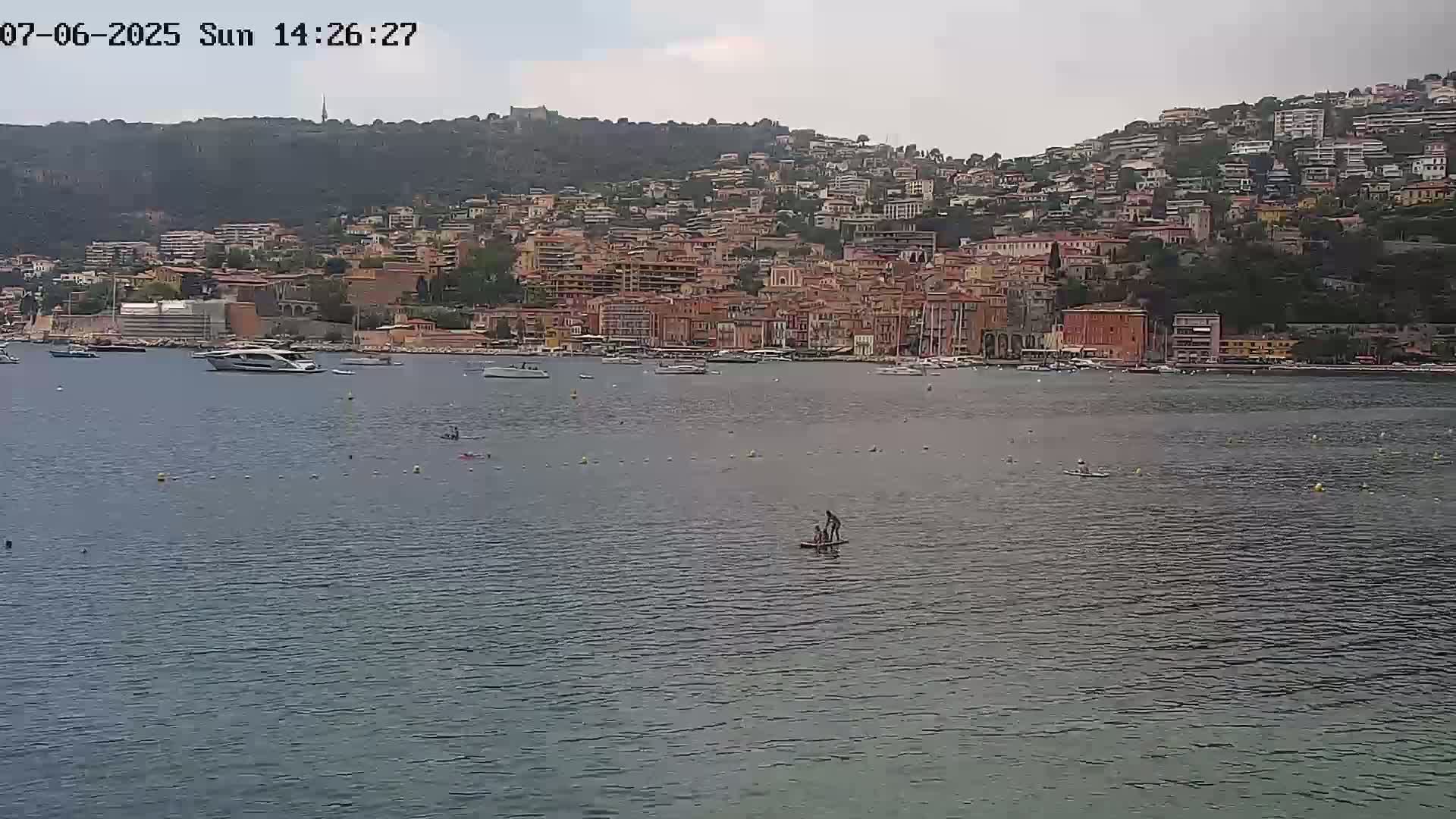 Villefranche-sur-Mer Commune Live Cam - Nice, Alpes-Maritimes, Provence-Alpes-Cote d’Azur, France
