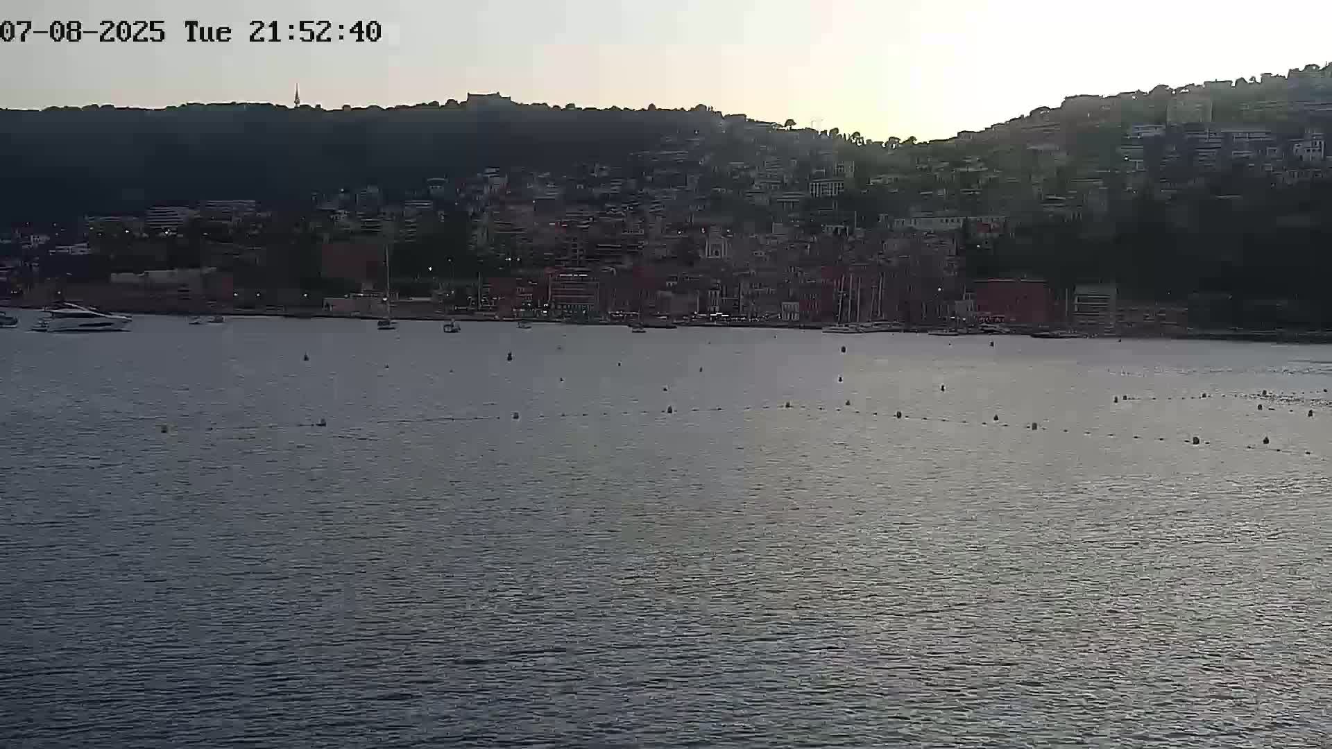 Villefranche-sur-Mer Commune Live Cam - Nice, Alpes-Maritimes, Provence-Alpes-Cote d’Azur, France