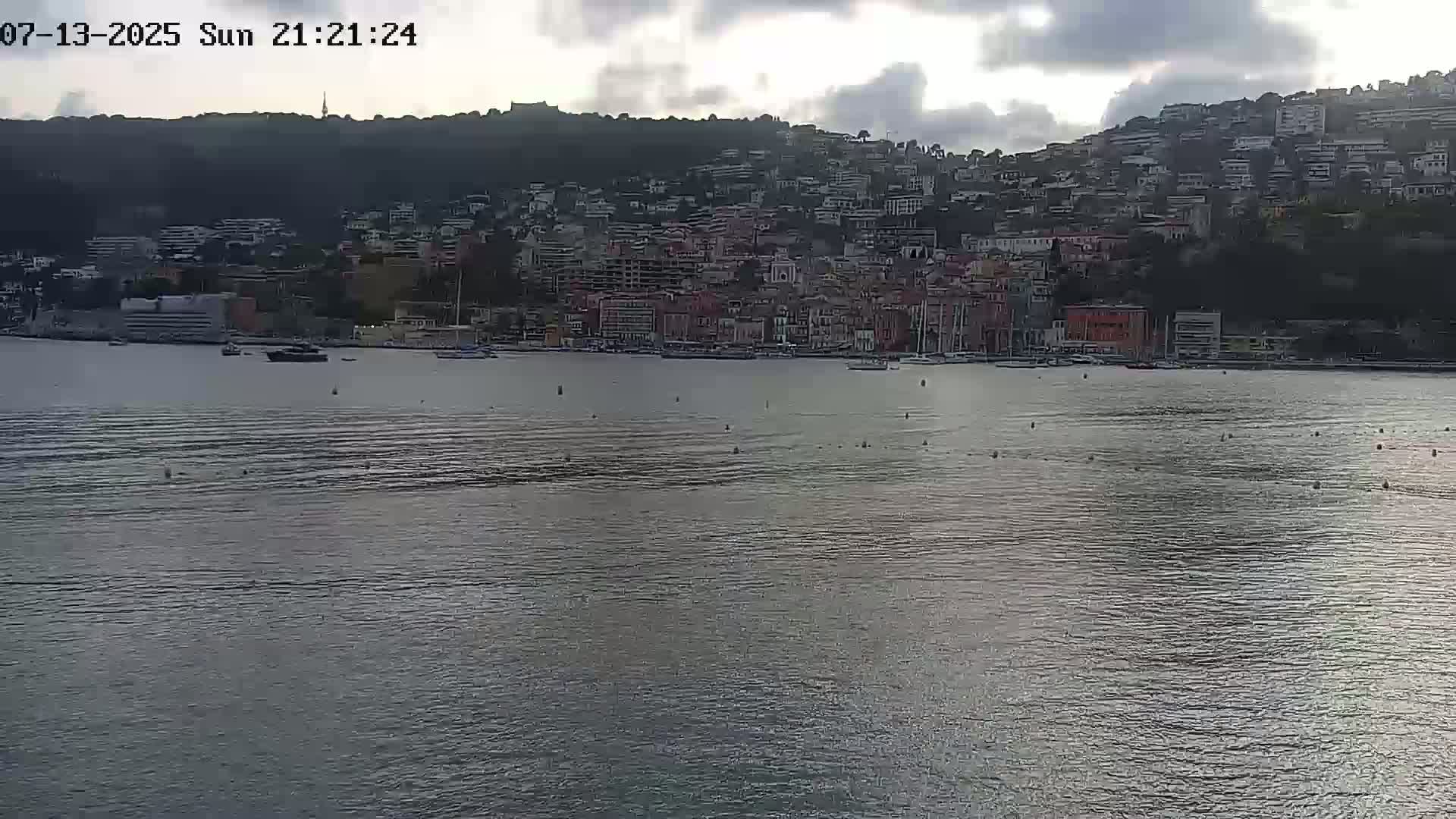 Villefranche-sur-Mer Commune Live Cam - Nice, Alpes-Maritimes, Provence-Alpes-Cote d’Azur, France