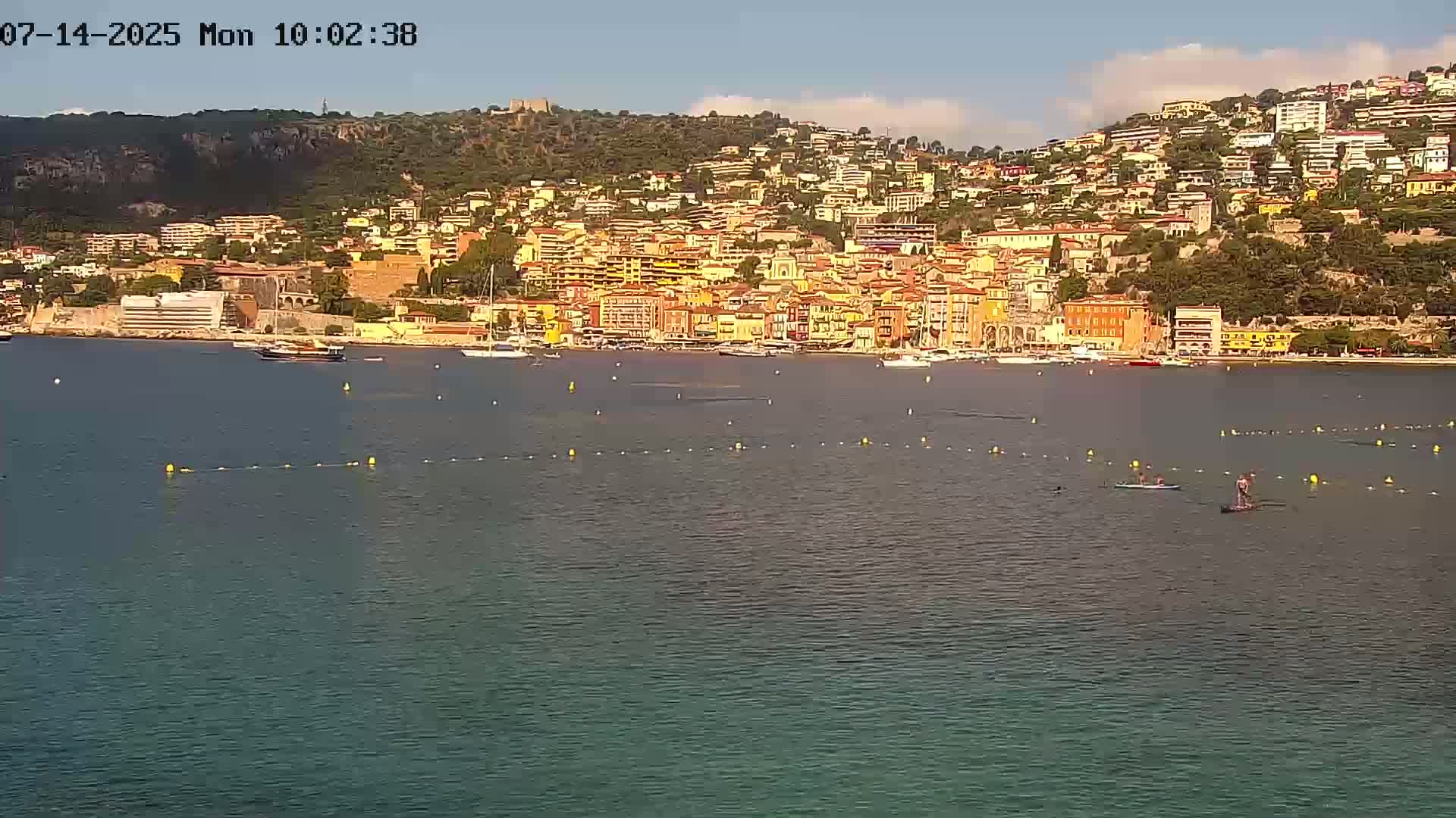 Villefranche-sur-Mer Commune Live Cam - Nice, Alpes-Maritimes, Provence-Alpes-Cote d’Azur, France