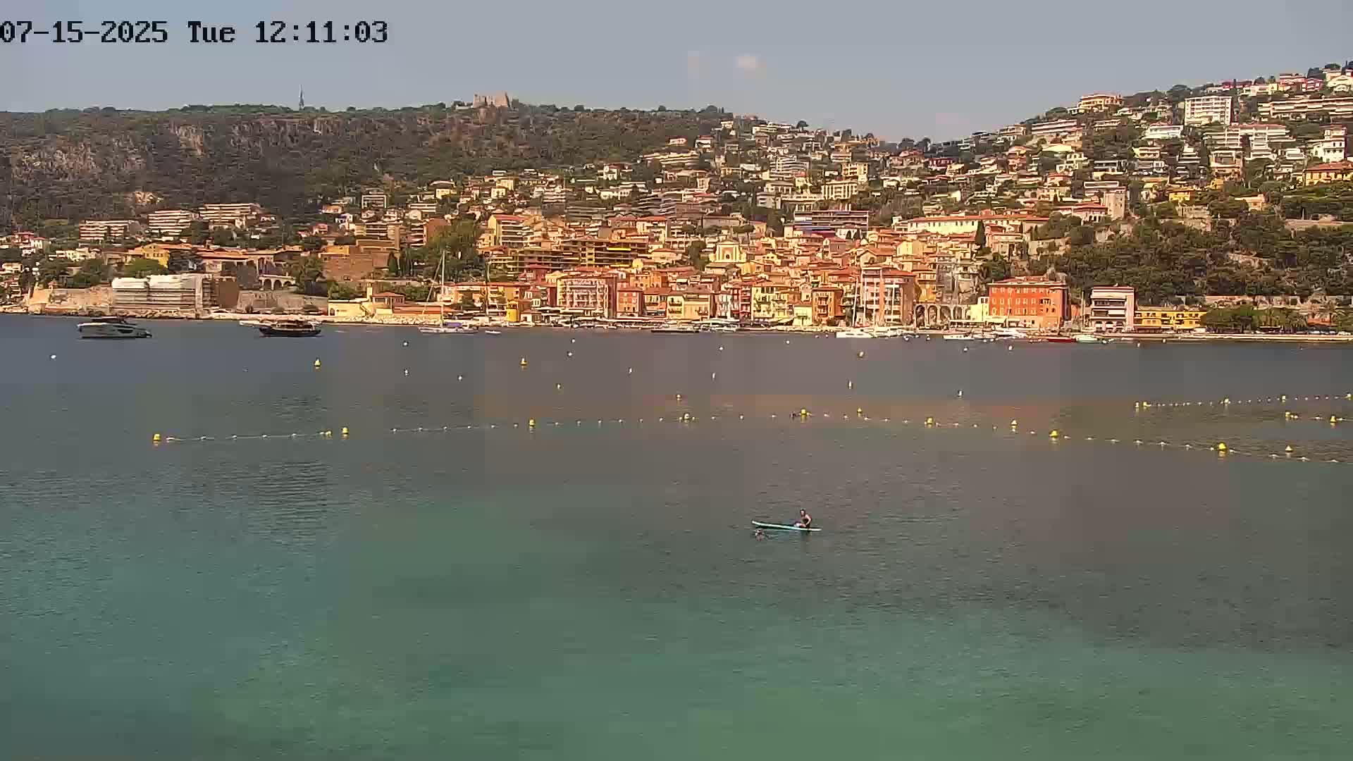 Villefranche-sur-Mer Commune Live Cam - Nice, Alpes-Maritimes, Provence-Alpes-Cote d’Azur, France
