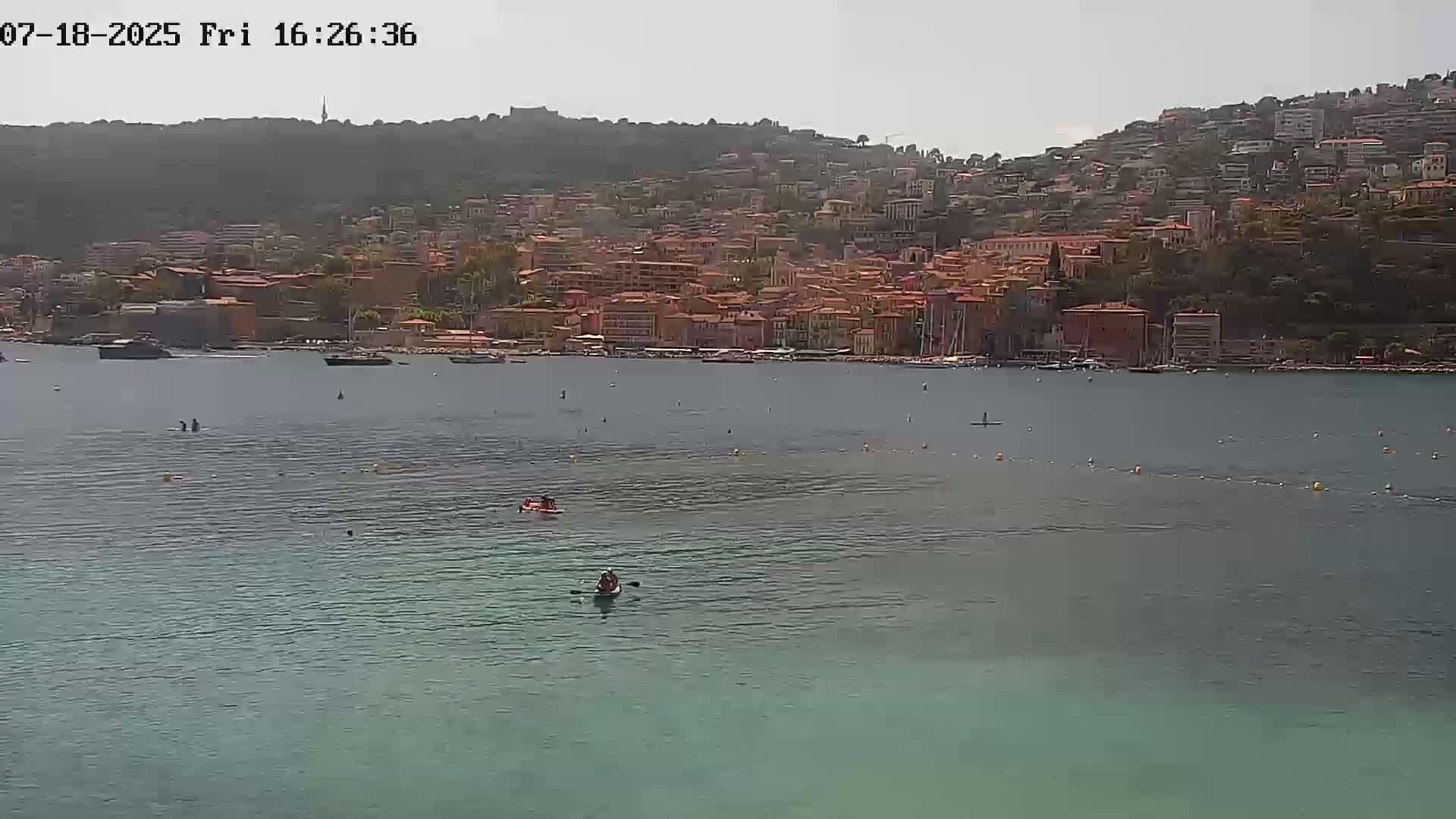 Villefranche-sur-Mer Commune Live Cam - Nice, Alpes-Maritimes, Provence-Alpes-Cote d’Azur, France