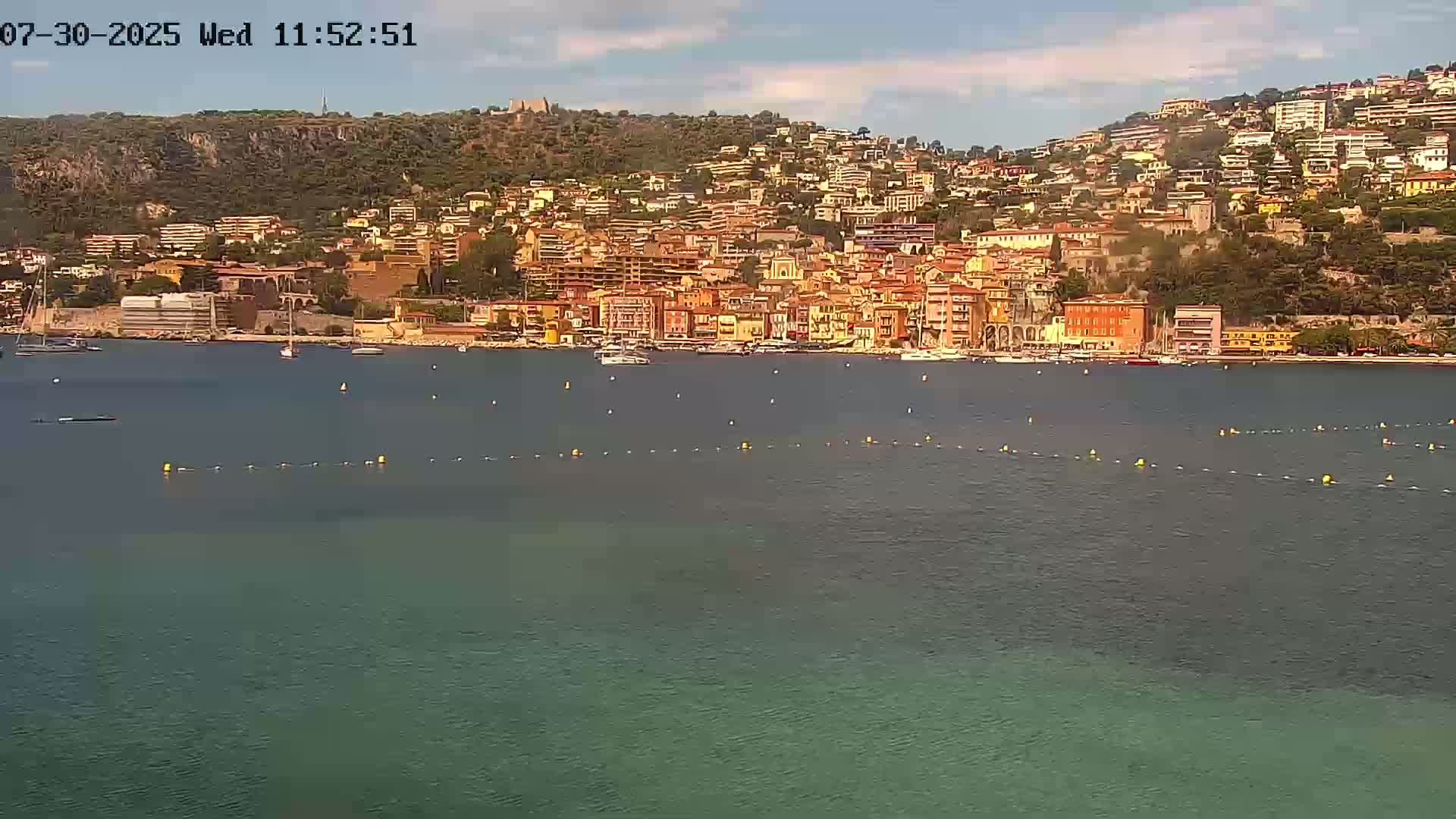 Villefranche-sur-Mer Commune Live Cam - Nice, Alpes-Maritimes, Provence-Alpes-Cote d’Azur, France