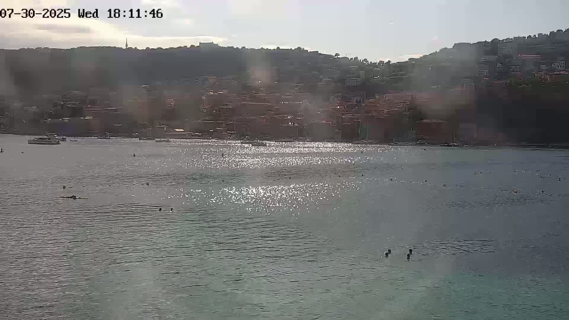 Villefranche-sur-Mer Commune Live Cam - Nice, Alpes-Maritimes, Provence-Alpes-Cote d’Azur, France