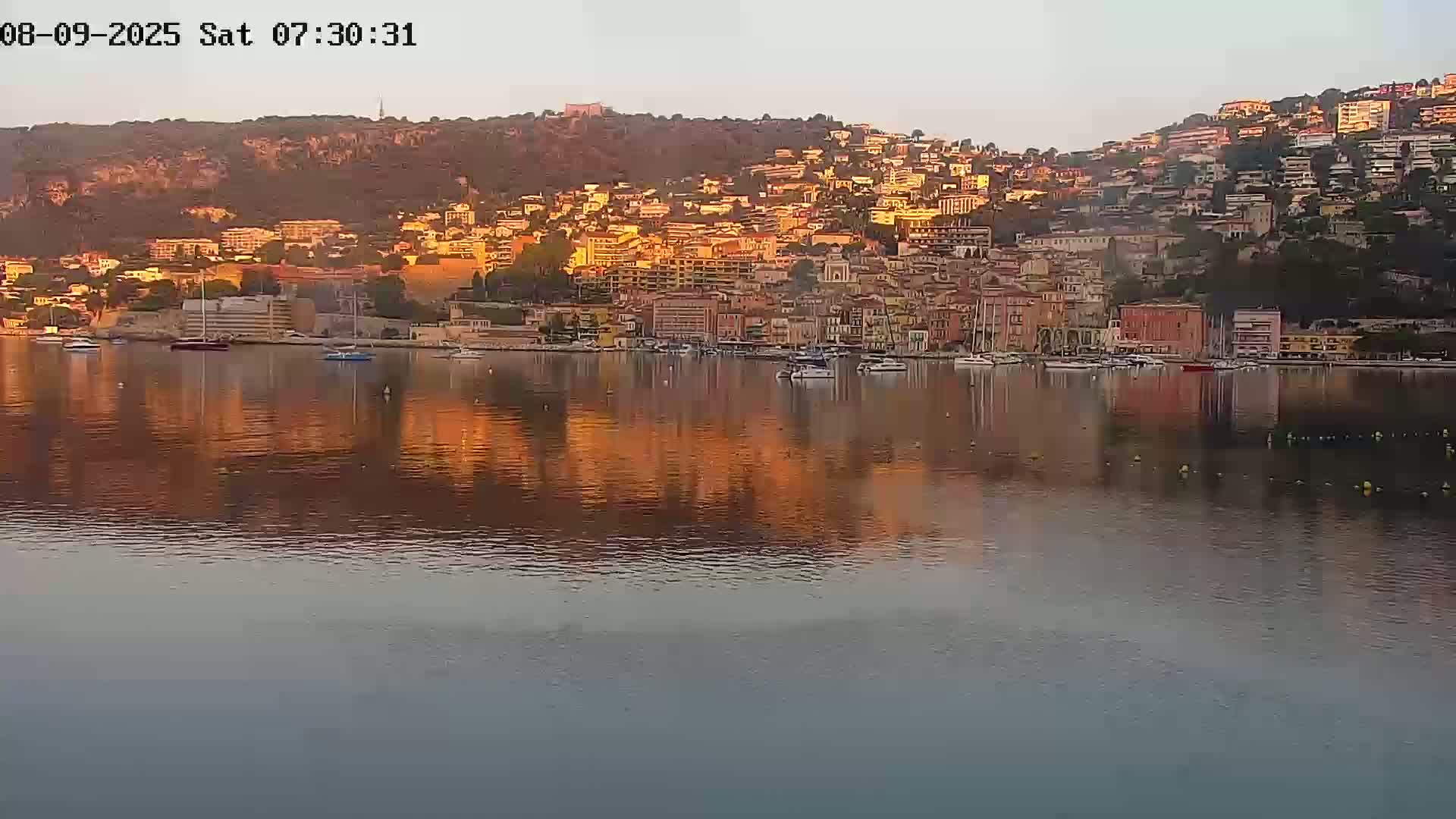 Villefranche-sur-Mer Commune Live Cam - Nice, Alpes-Maritimes, Provence-Alpes-Cote d’Azur, France