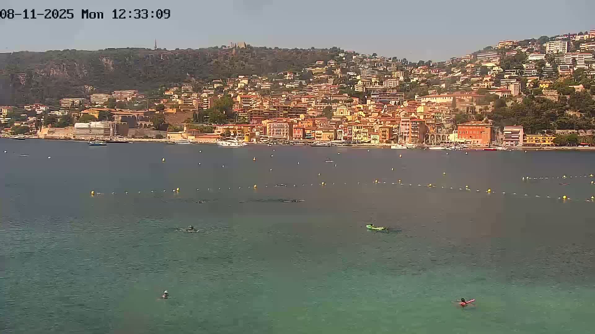 Villefranche-sur-Mer Commune Live Cam - Nice, Alpes-Maritimes, Provence-Alpes-Cote d’Azur, France