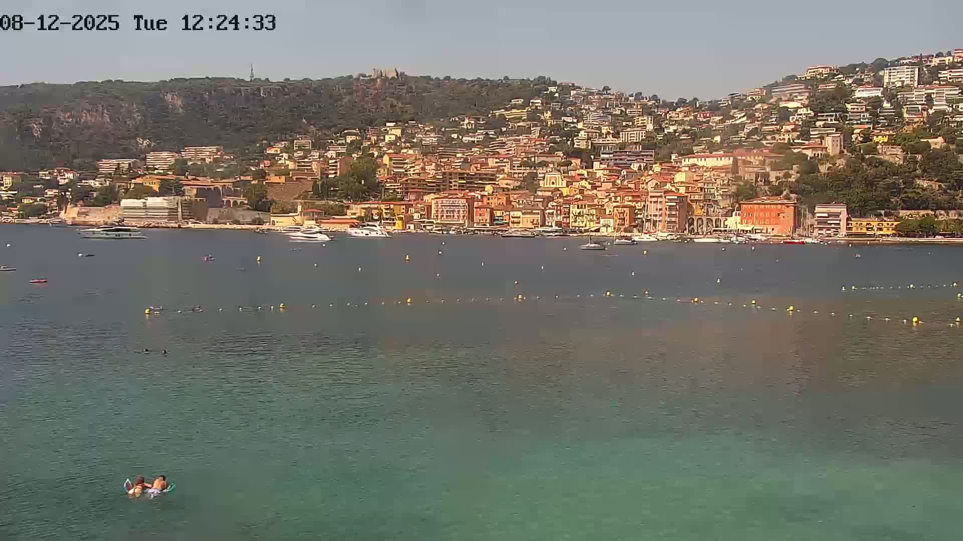 Villefranche-sur-Mer Commune Live Cam - Nice, Alpes-Maritimes, Provence-Alpes-Cote d’Azur, France