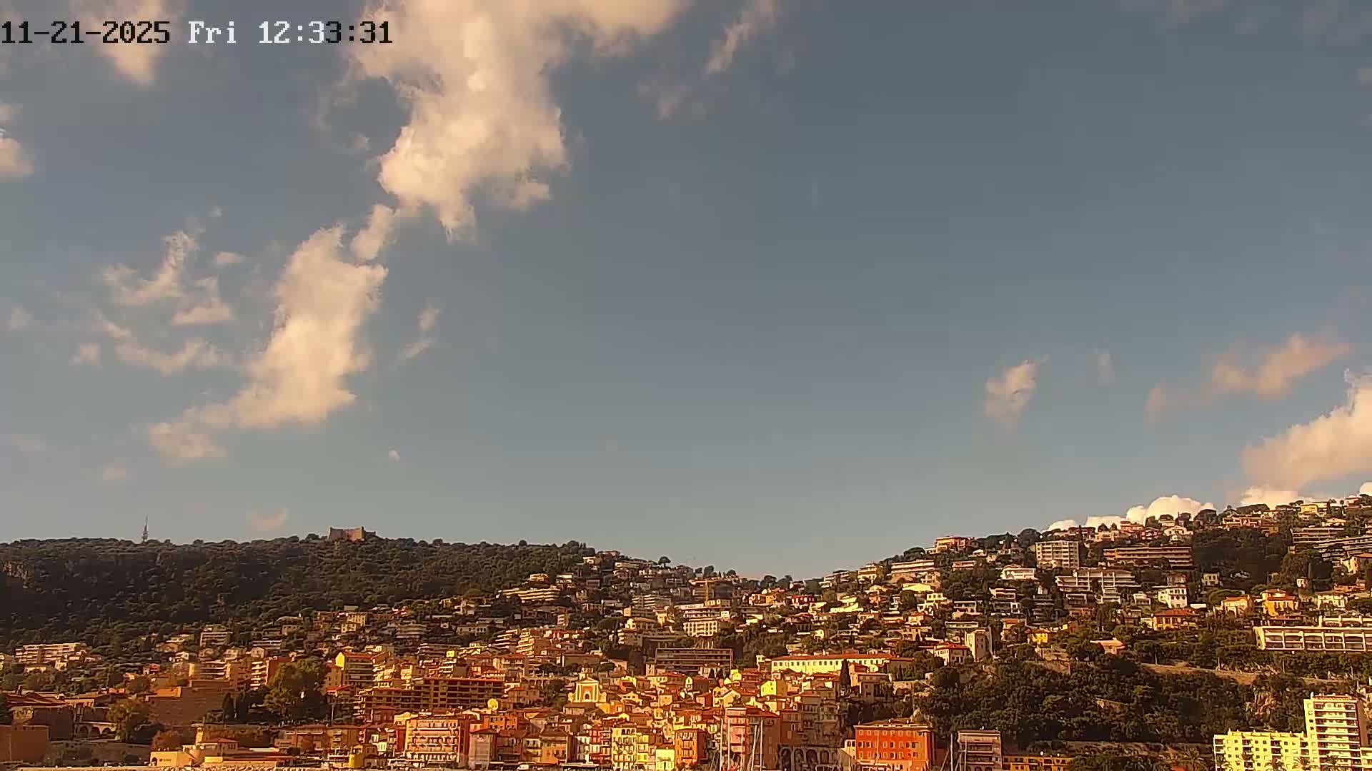 Villefranche-sur-Mer Commune Live Cam - Nice, Alpes-Maritimes, Provence-Alpes-Cote d’Azur, France