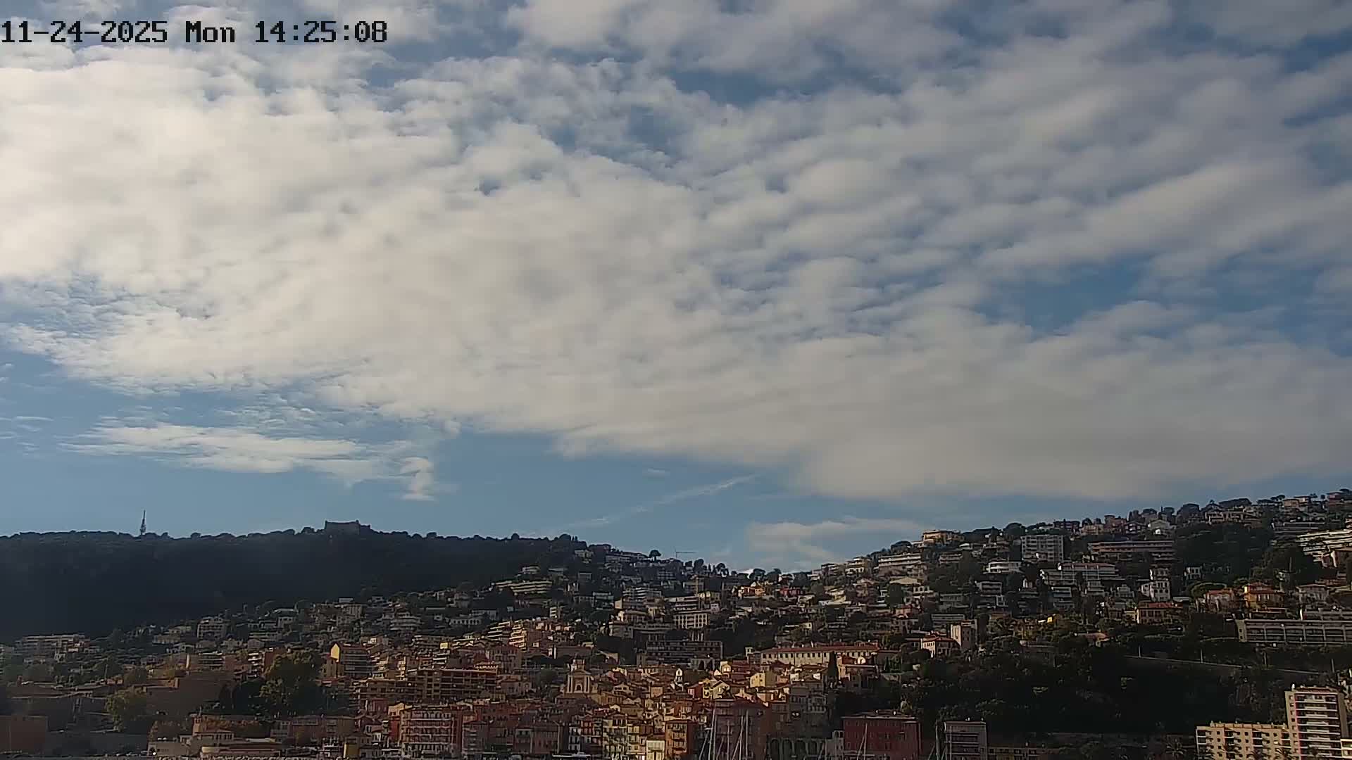 Villefranche-sur-Mer Commune Live Cam - Nice, Alpes-Maritimes, Provence-Alpes-Cote d’Azur, France