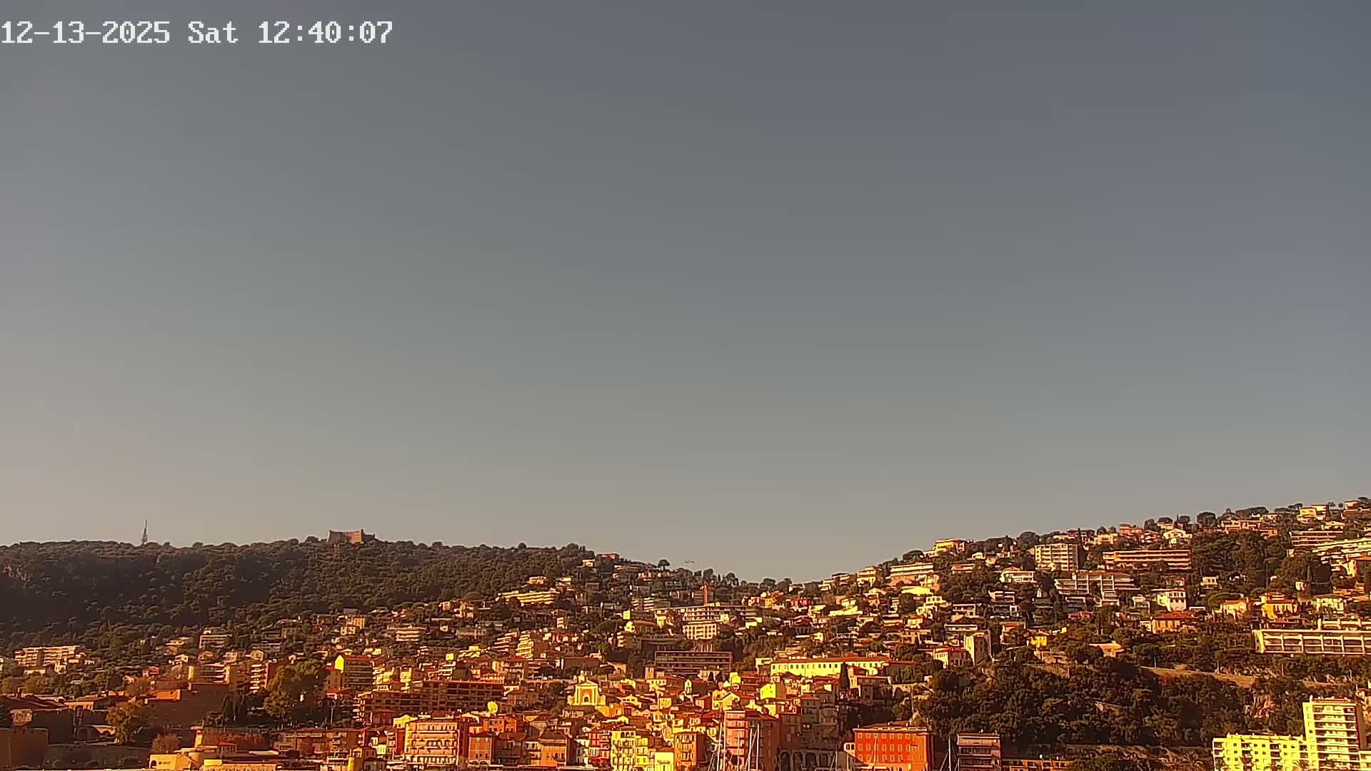 Villefranche-sur-Mer Commune Live Cam - Nice, Alpes-Maritimes, Provence-Alpes-Cote d’Azur, France