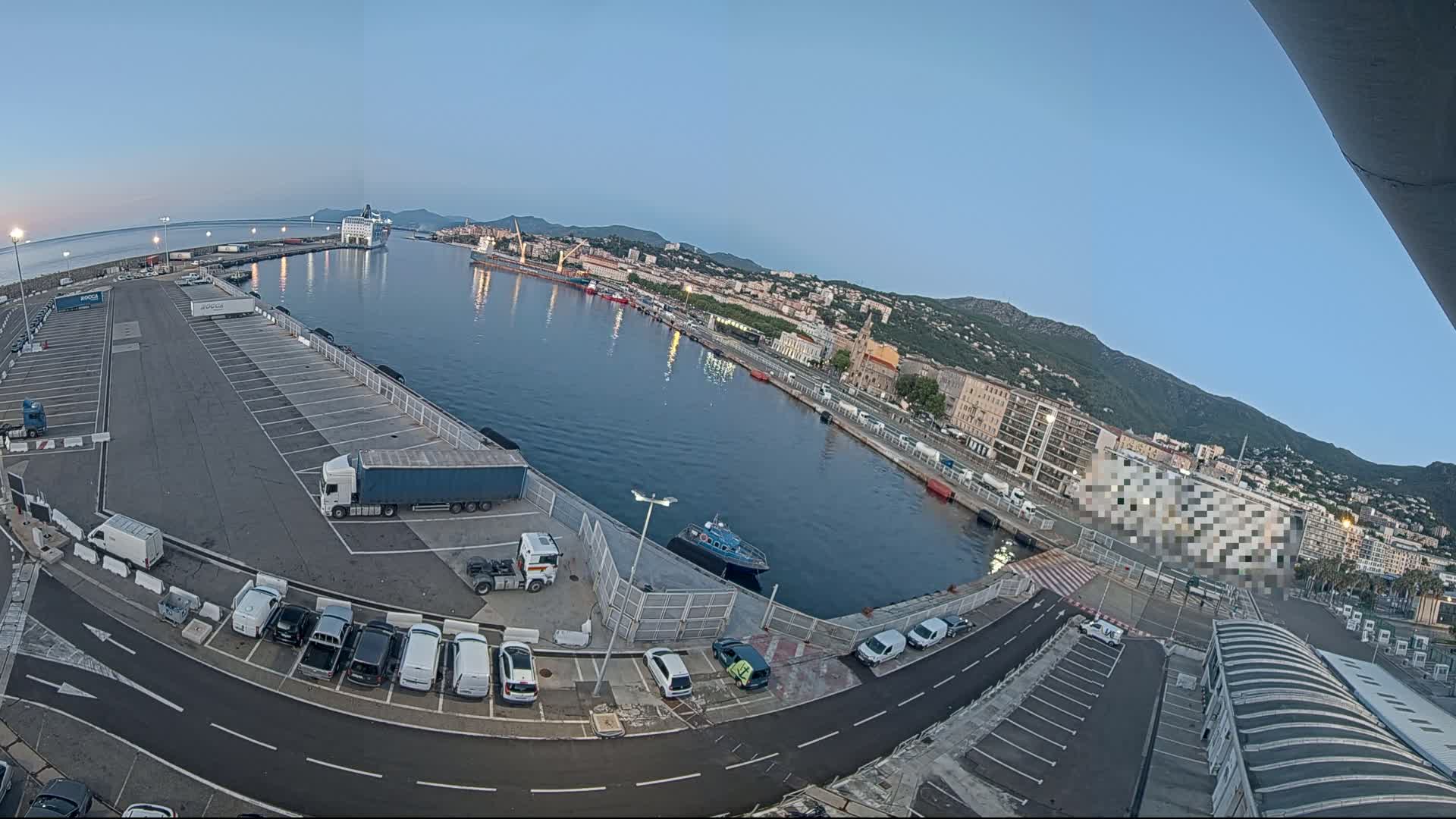 Port de Bastia Port & City Live Cam - Bastia, Haute-Corse, Corse, France