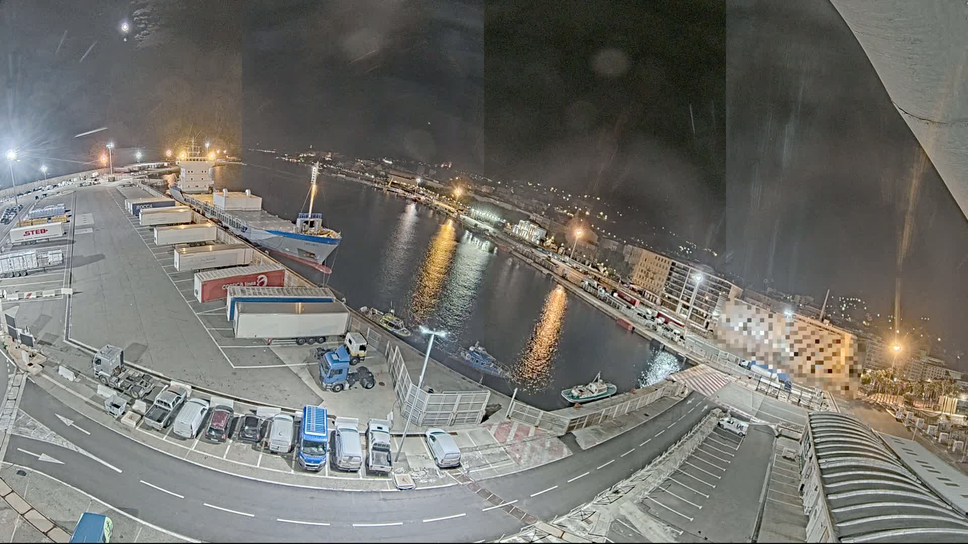 Port de Bastia Port & City Live Cam - Bastia, Haute-Corse, Corse, France