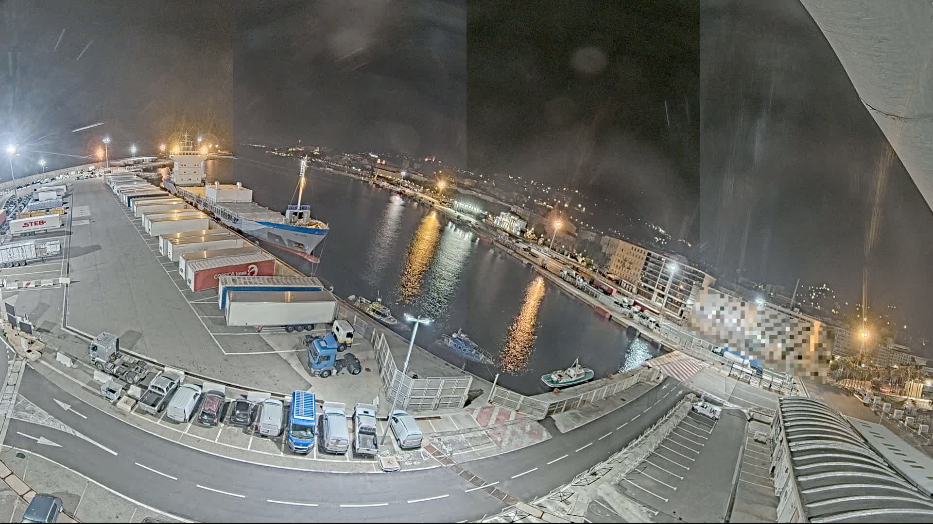 Port de Bastia Port & City Live Cam - Bastia, Haute-Corse, Corse, France