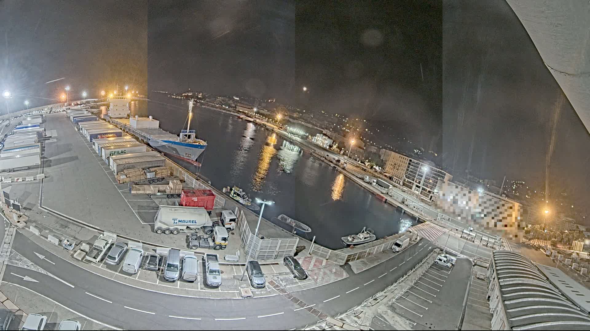 Port de Bastia Port & City Live Cam - Bastia, Haute-Corse, Corse, France