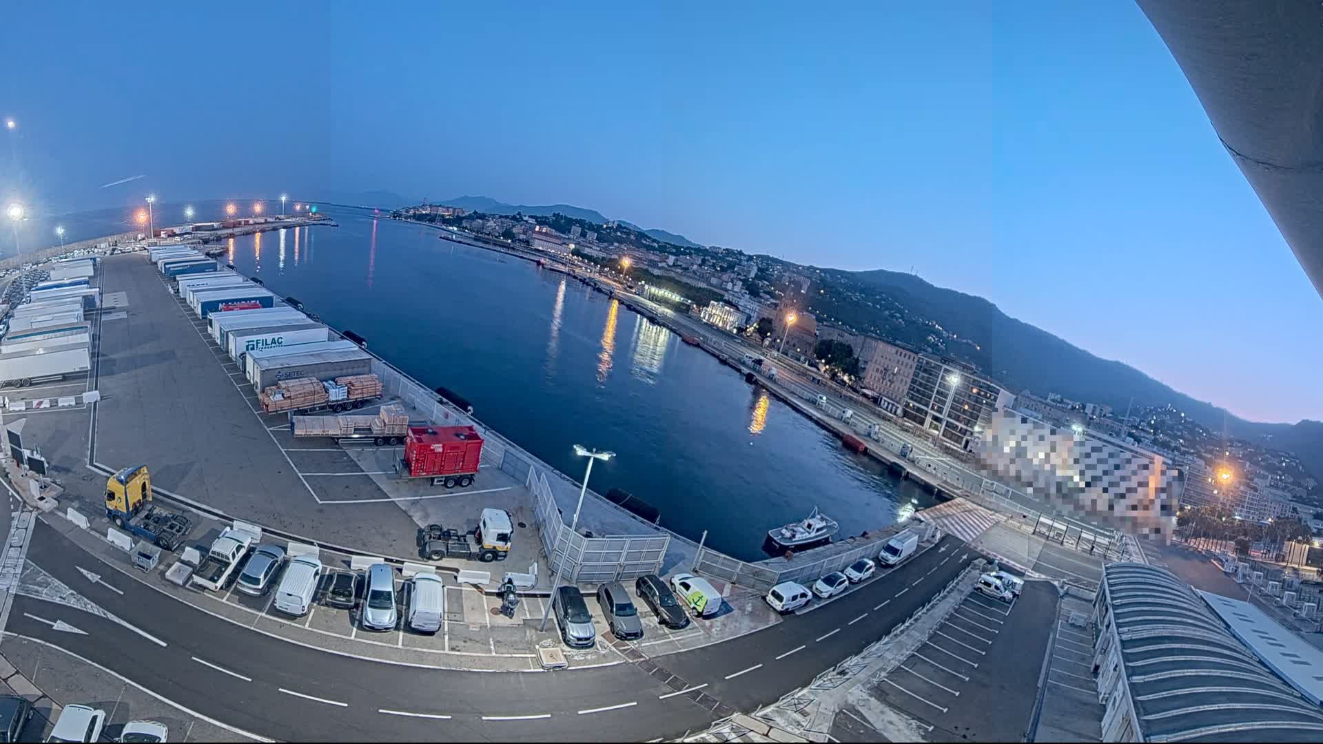 Port de Bastia Port & City Live Cam - Bastia, Haute-Corse, Corse, France