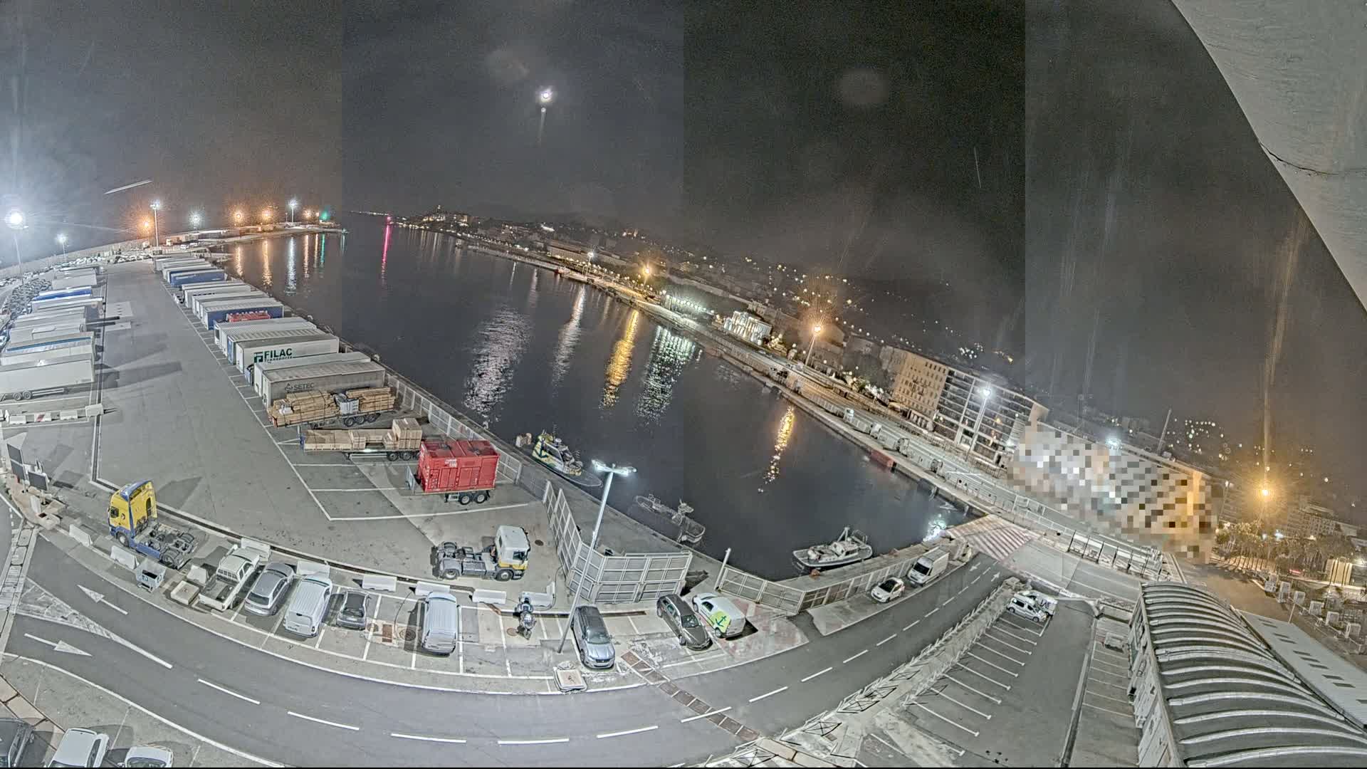 Port de Bastia Port & City Live Cam - Bastia, Haute-Corse, Corse, France