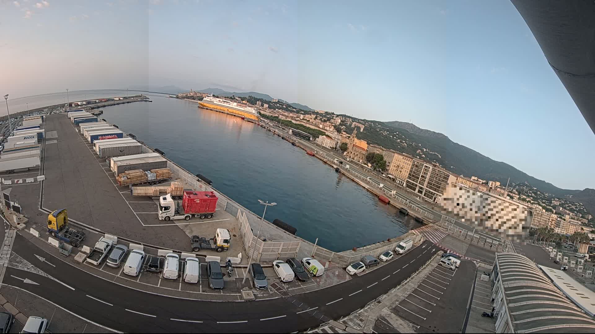 Port de Bastia Port & City Live Cam - Bastia, Haute-Corse, Corse, France
