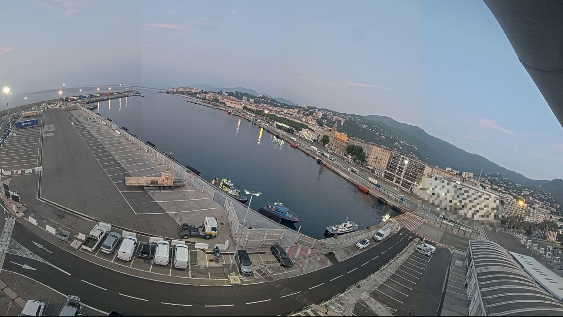 Port de Bastia Port & City Live Cam - Bastia, Haute-Corse, Corse, France