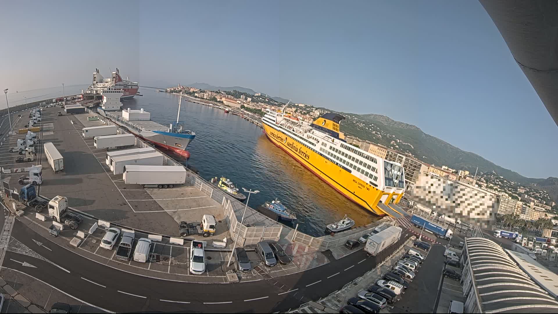 Port de Bastia Port & City Live Cam - Bastia, Haute-Corse, Corse, France