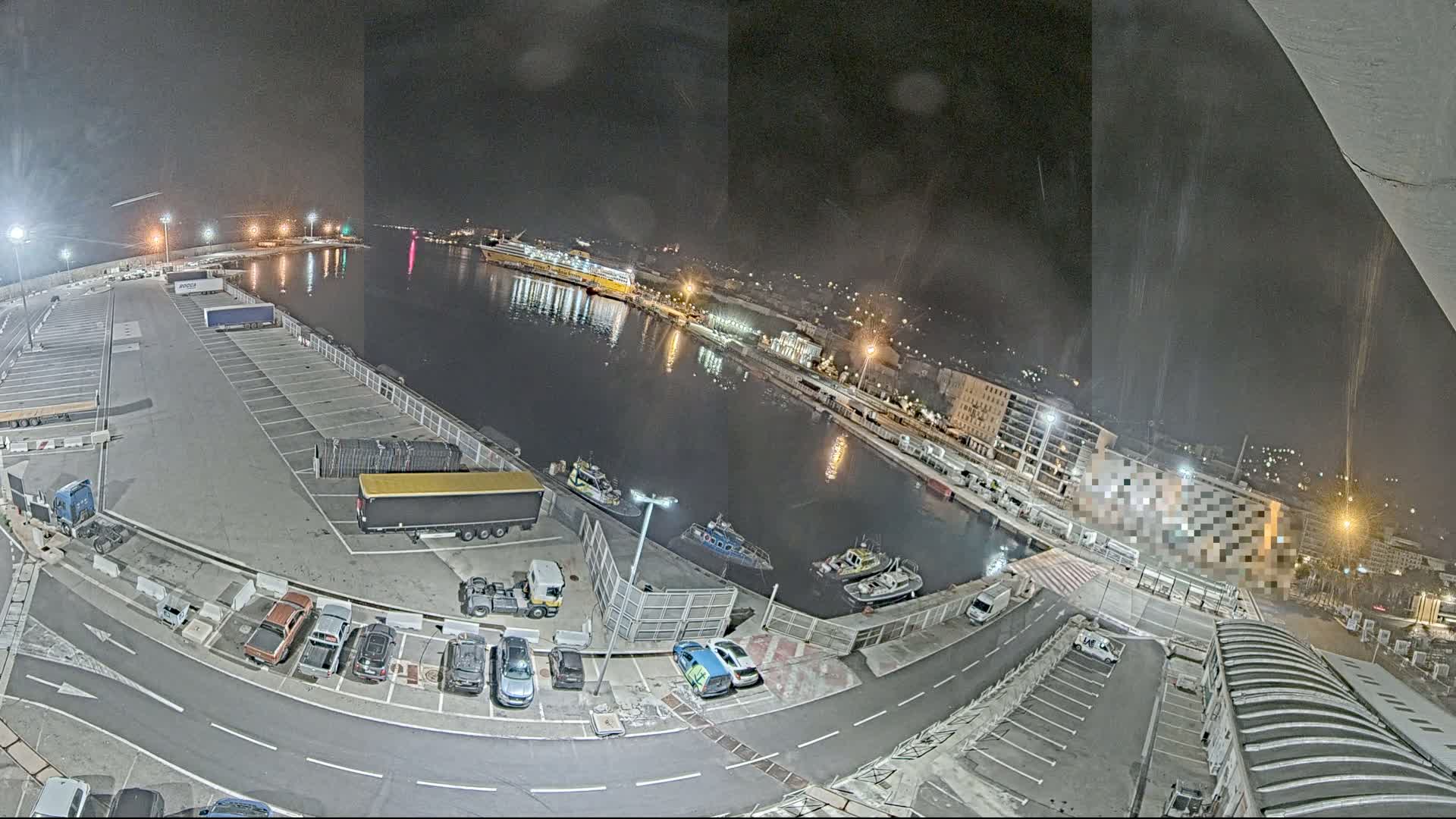 Port de Bastia Port & City Live Cam - Bastia, Haute-Corse, Corse, France