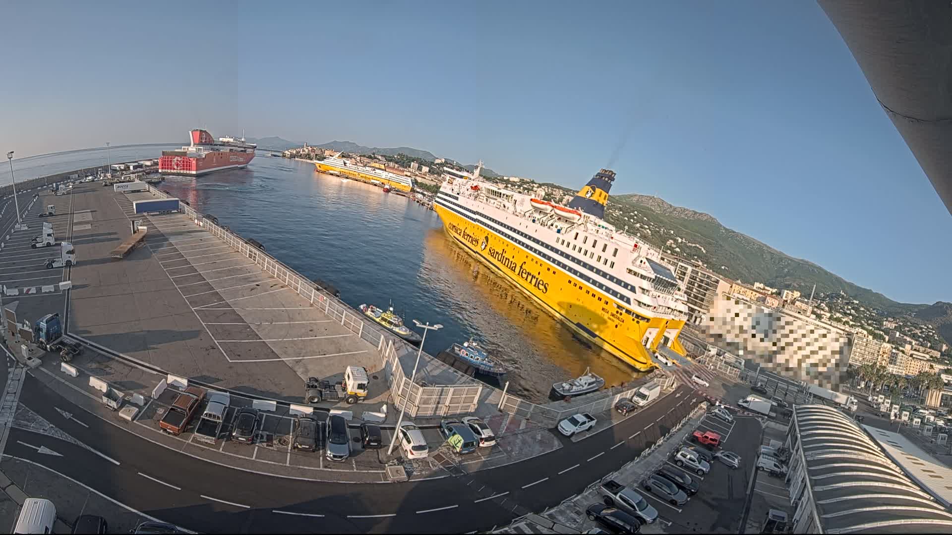 Port de Bastia Port & City Live Cam - Bastia, Haute-Corse, Corse, France