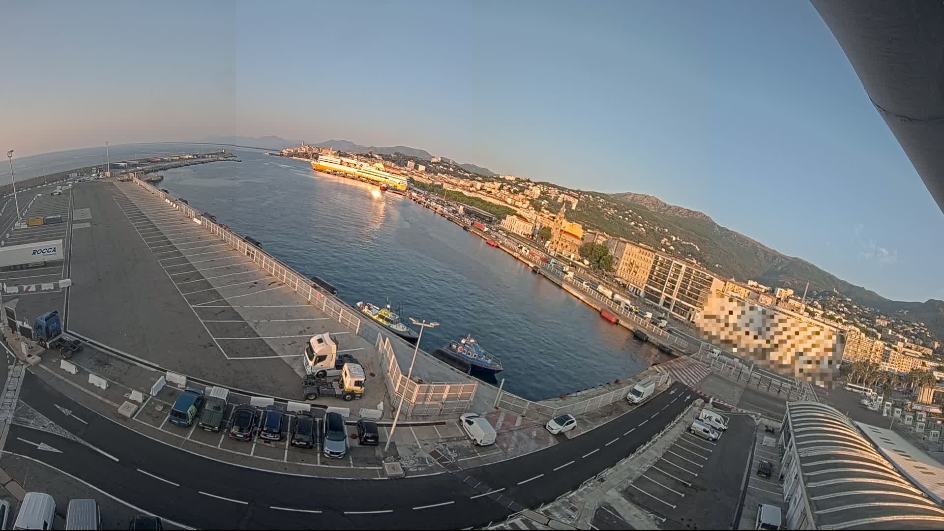 Port de Bastia Port & City Live Cam - Bastia, Haute-Corse, Corse, France