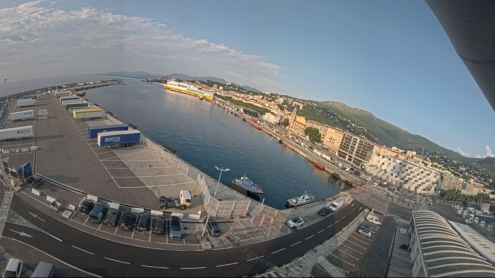 Port de Bastia Port & City Live Cam - Bastia, Haute-Corse, Corse, France