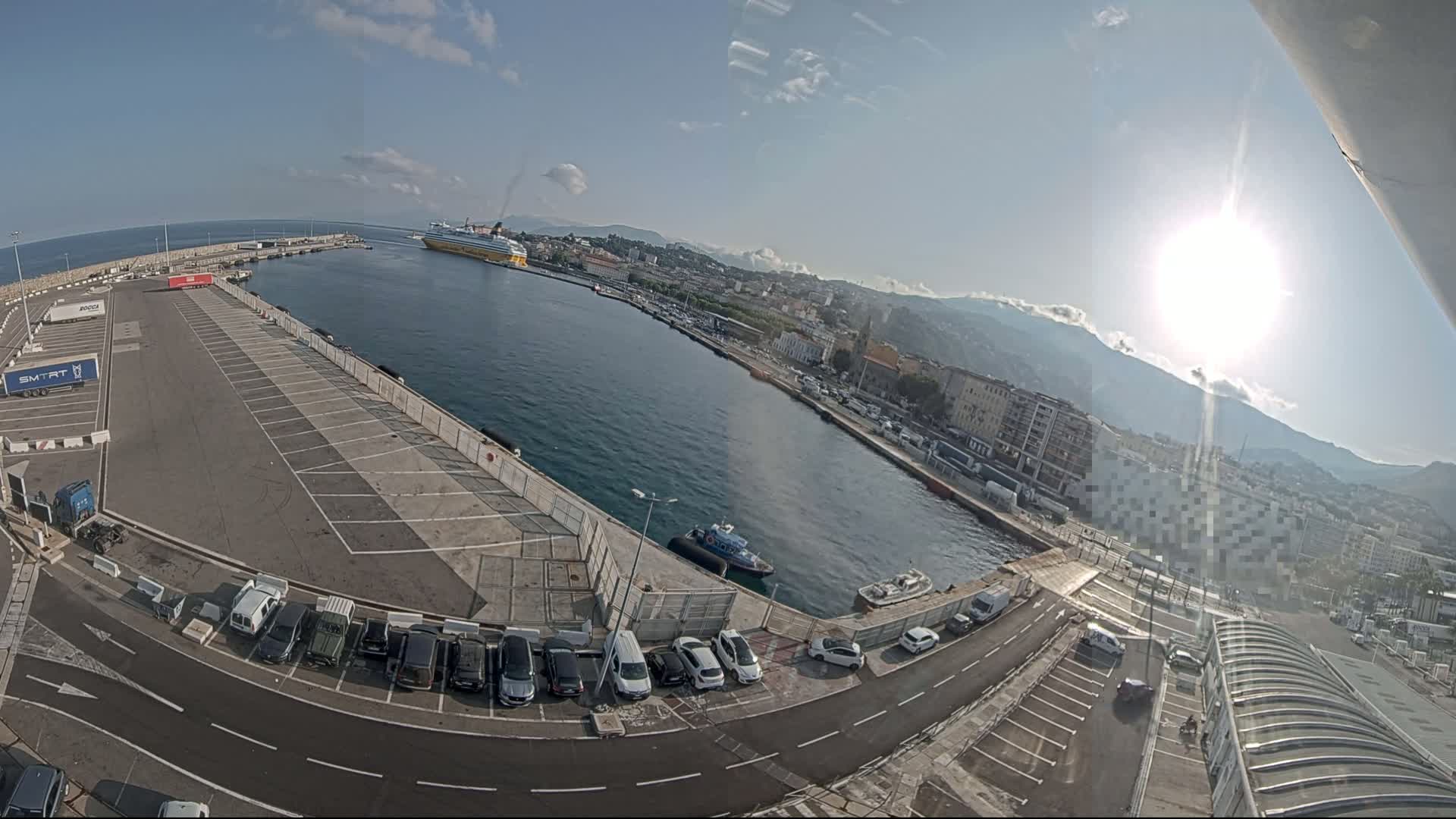Port de Bastia Port & City Live Cam - Bastia, Haute-Corse, Corse, France