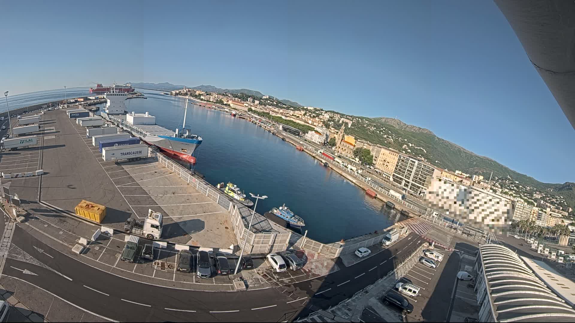 Port de Bastia Port & City Live Cam - Bastia, Haute-Corse, Corse, France