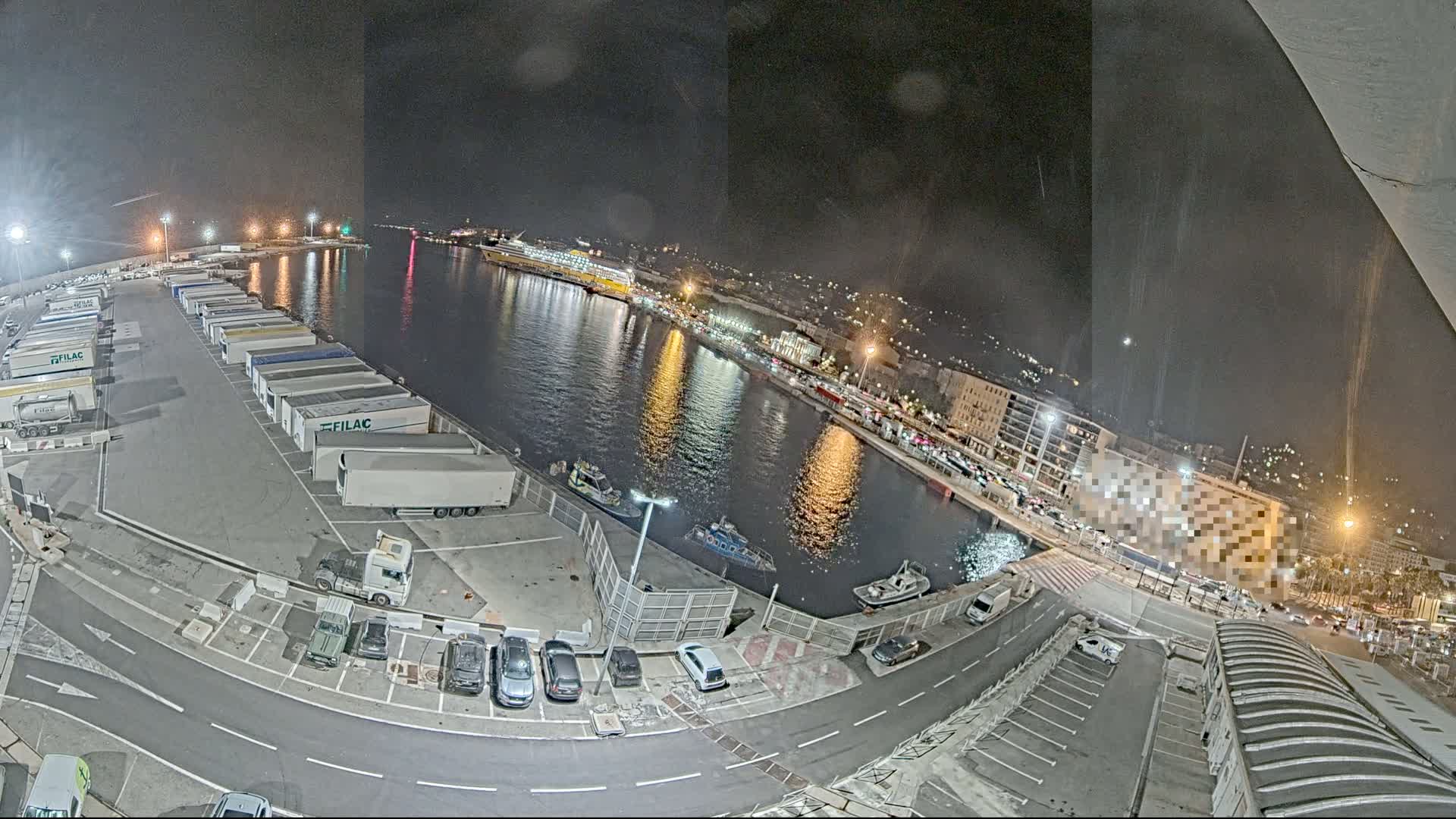 Port de Bastia Port & City Live Cam - Bastia, Haute-Corse, Corse, France