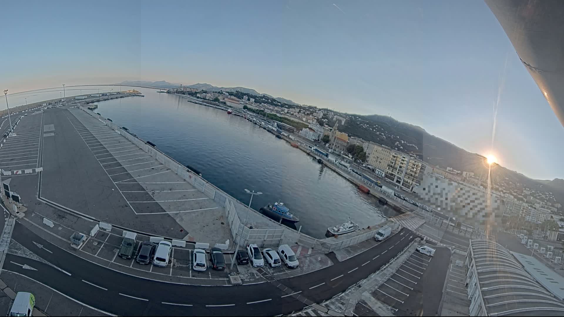 Port de Bastia Port & City Live Cam - Bastia, Haute-Corse, Corse, France