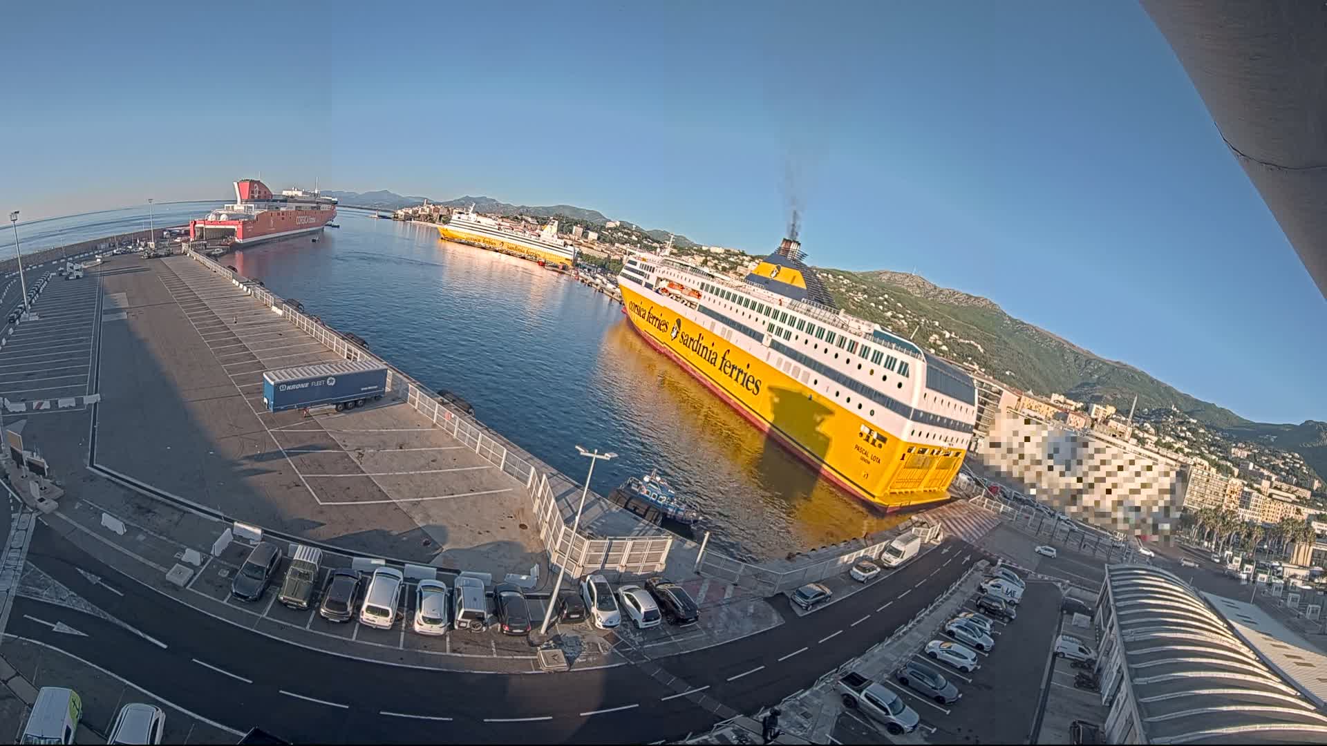 Port de Bastia Port & City Live Cam - Bastia, Haute-Corse, Corse, France