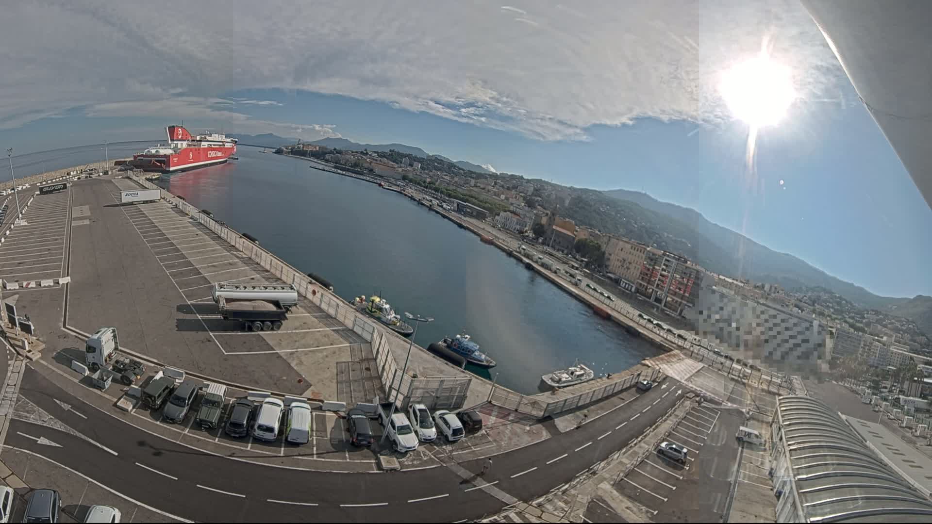 Port de Bastia Port & City Live Cam - Bastia, Haute-Corse, Corse, France