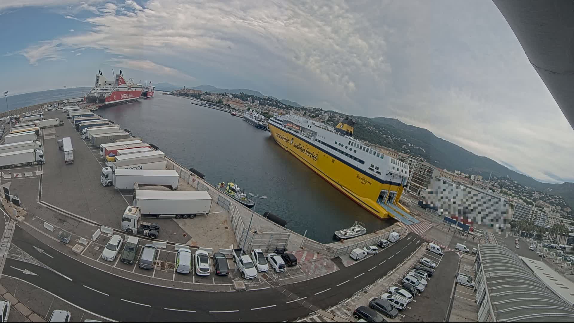 Port de Bastia Port & City Live Cam - Bastia, Haute-Corse, Corse, France