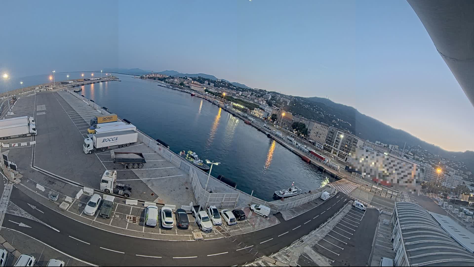 Port de Bastia Port & City Live Cam - Bastia, Haute-Corse, Corse, France