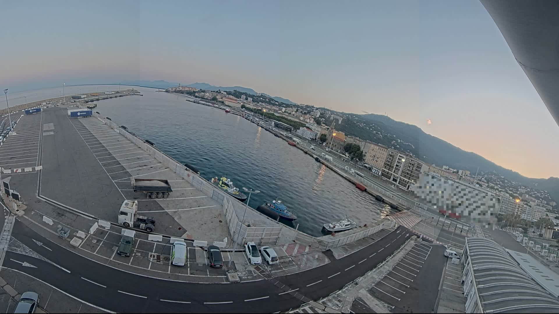 Port de Bastia Port & City Live Cam - Bastia, Haute-Corse, Corse, France