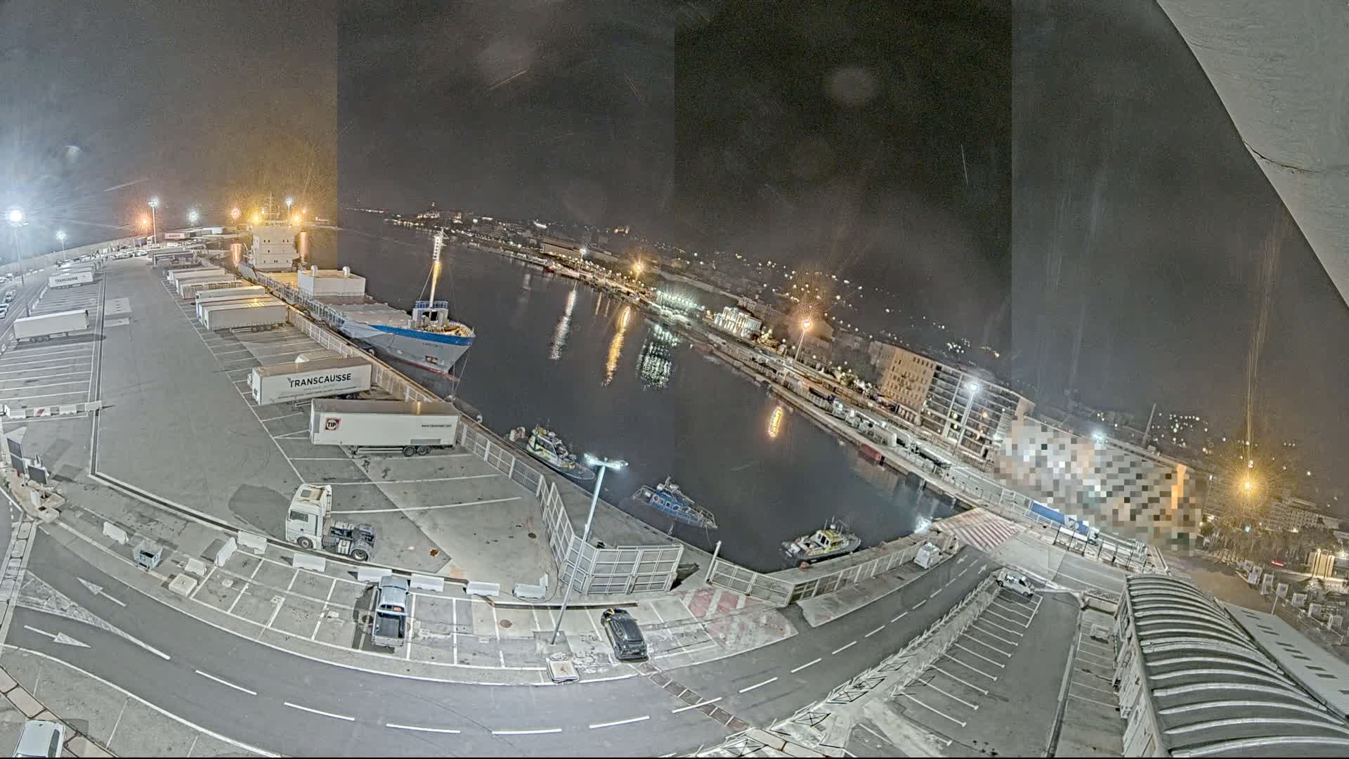 Port de Bastia Port & City Live Cam - Bastia, Haute-Corse, Corse, France