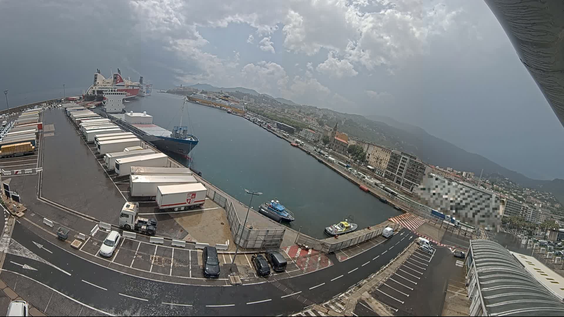 Port de Bastia Port & City Live Cam - Bastia, Haute-Corse, Corse, France
