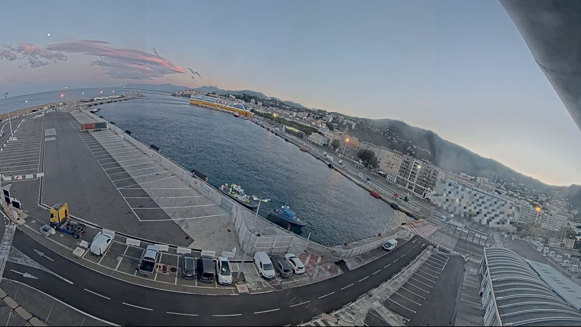 Port de Bastia Port & City Live Cam - Bastia, Haute-Corse, Corse, France