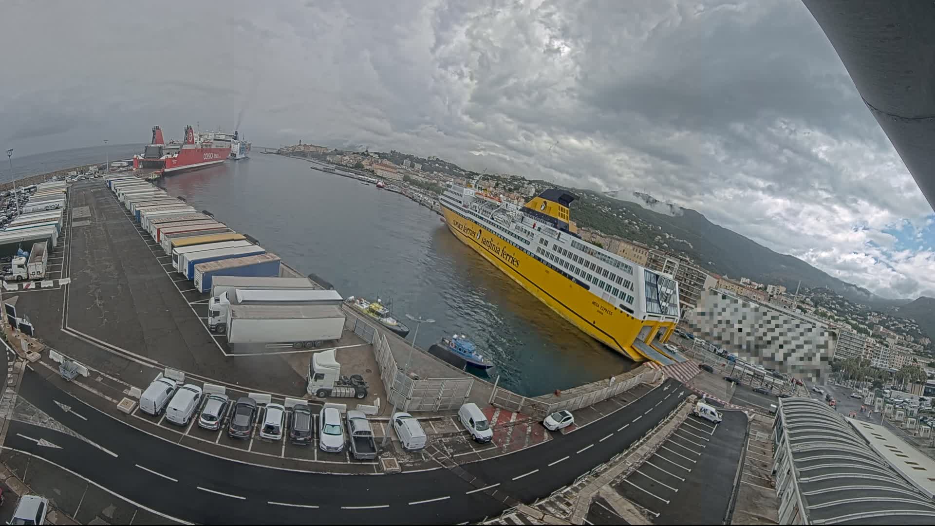 Port de Bastia Port & City Live Cam - Bastia, Haute-Corse, Corse, France