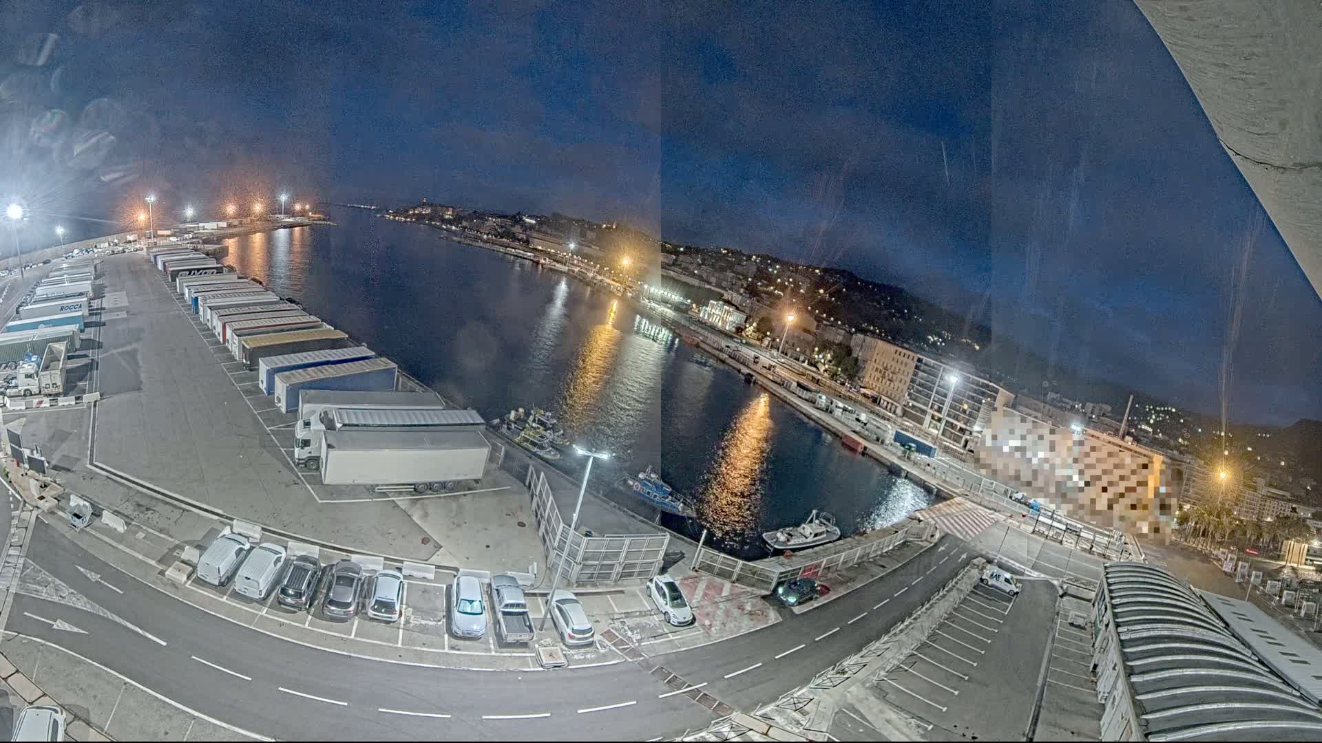 Port de Bastia Port & City Live Cam - Bastia, Haute-Corse, Corse, France