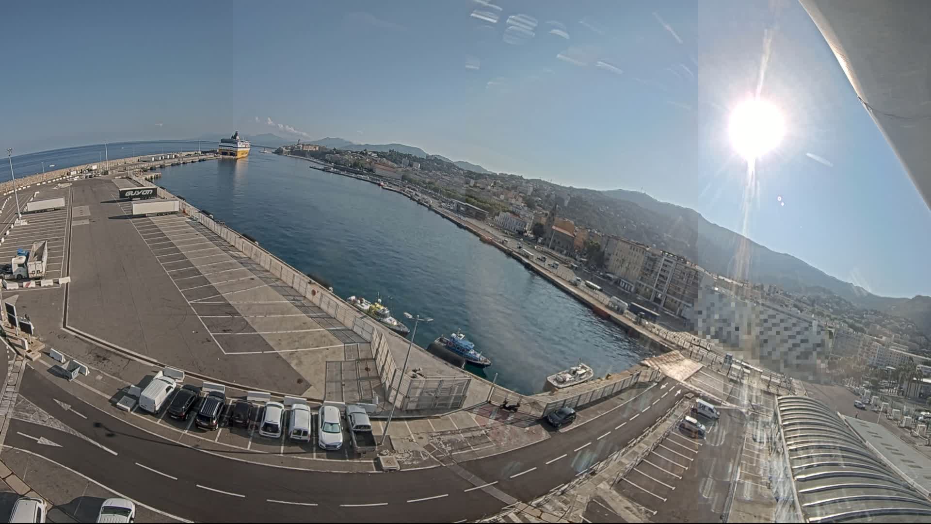 Port de Bastia Port & City Live Cam - Bastia, Haute-Corse, Corse, France