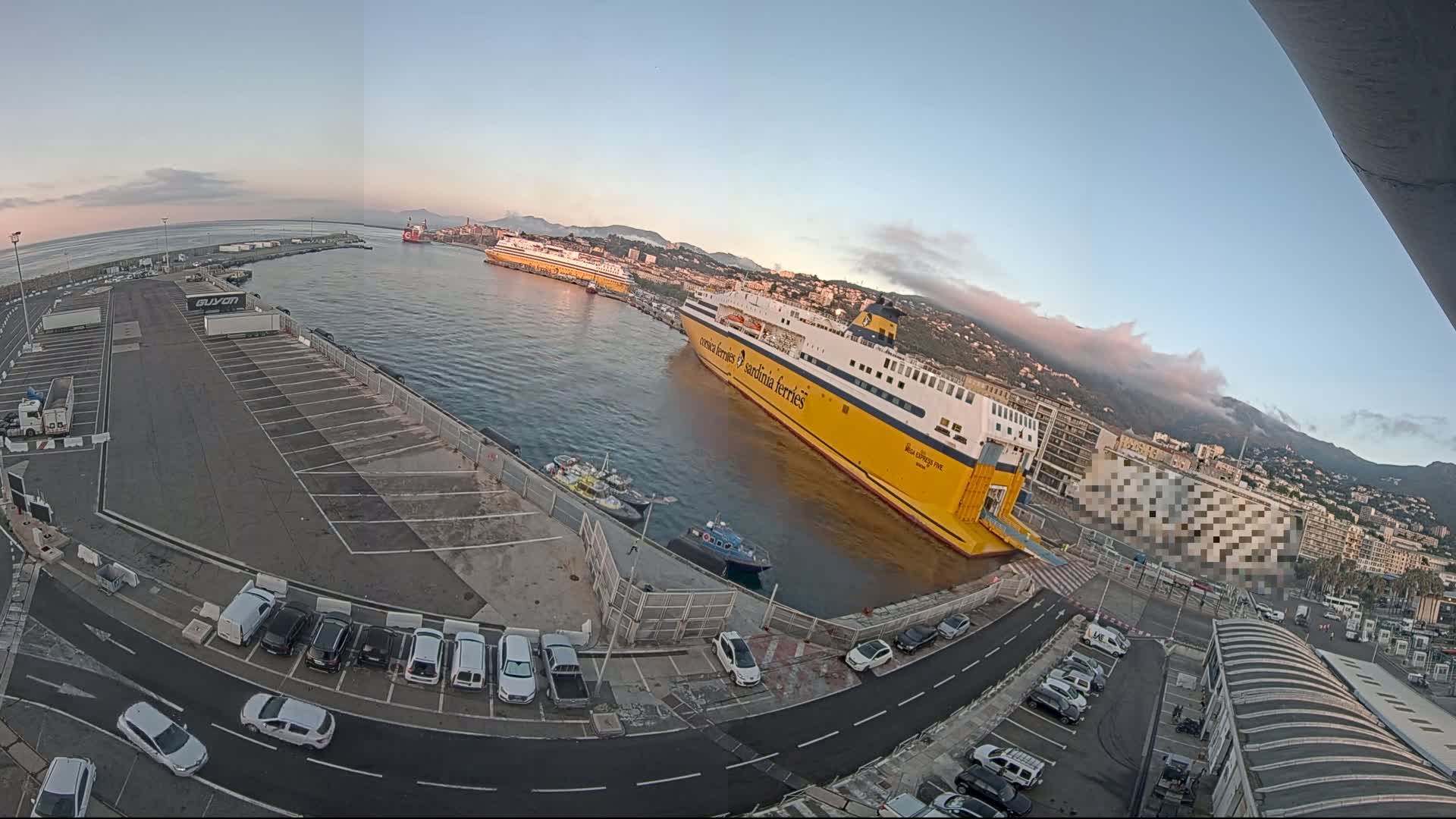 Port de Bastia Port & City Live Cam - Bastia, Haute-Corse, Corse, France