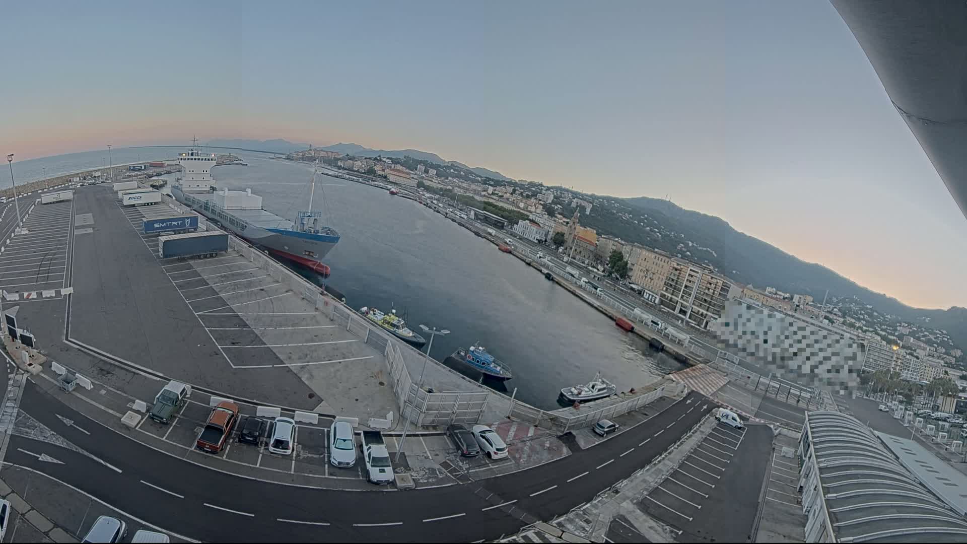 Port de Bastia Port & City Live Cam - Bastia, Haute-Corse, Corse, France