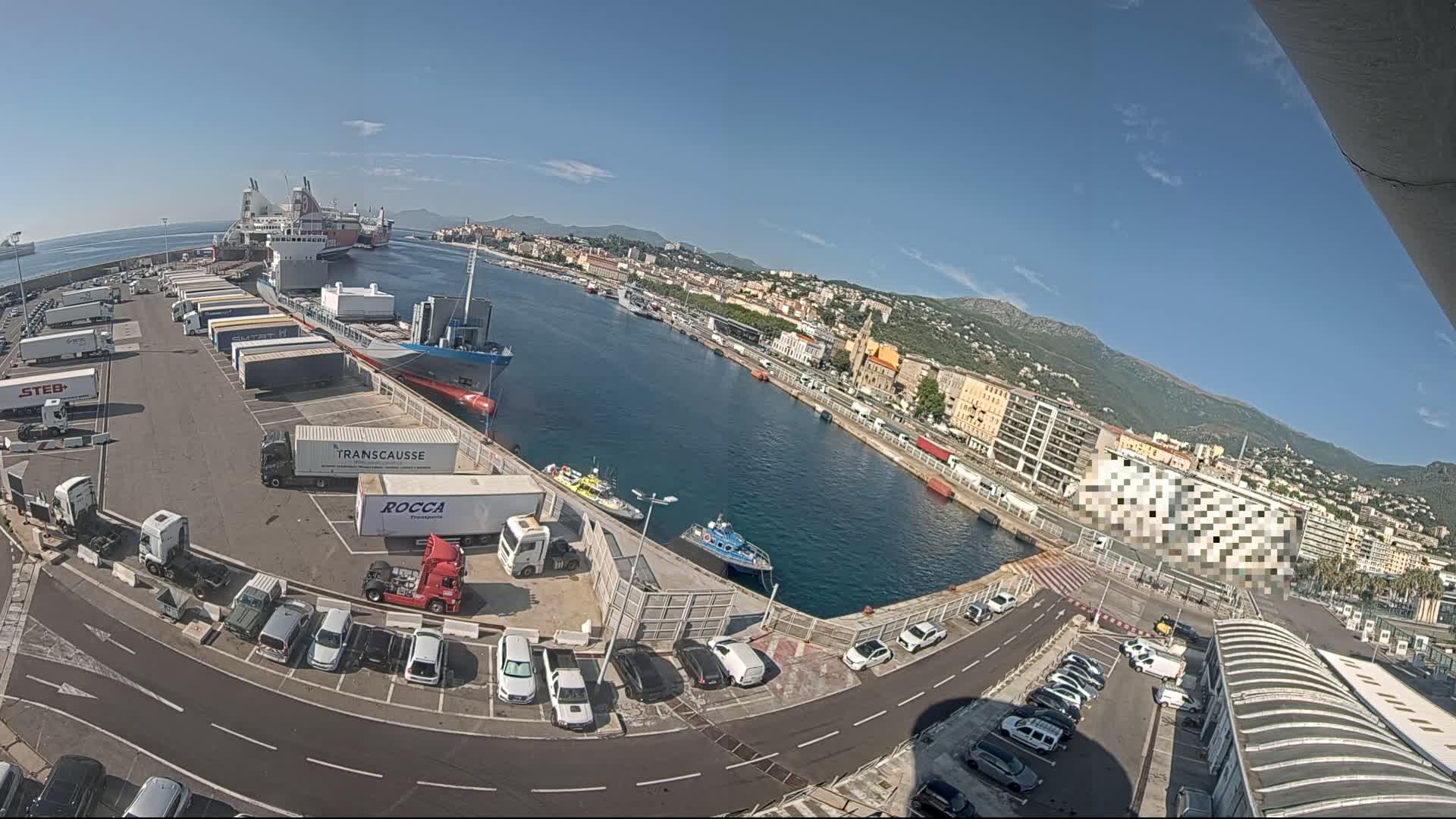 Port de Bastia Port & City Live Cam - Bastia, Haute-Corse, Corse, France