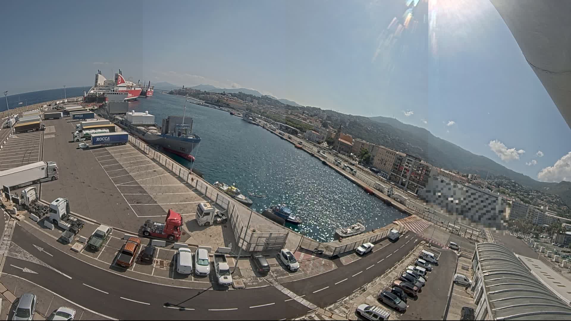 Port de Bastia Port & City Live Cam - Bastia, Haute-Corse, Corse, France