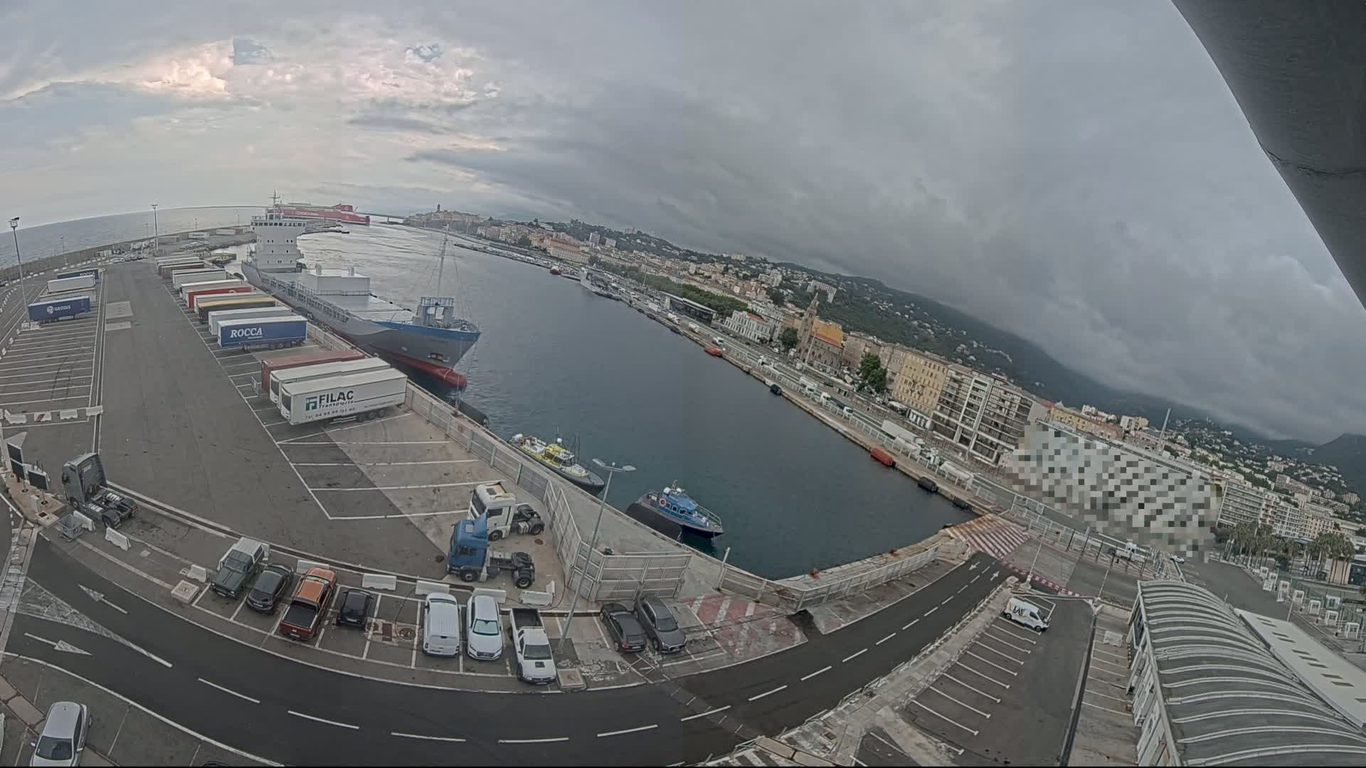 Port de Bastia Port & City Live Cam - Bastia, Haute-Corse, Corse, France