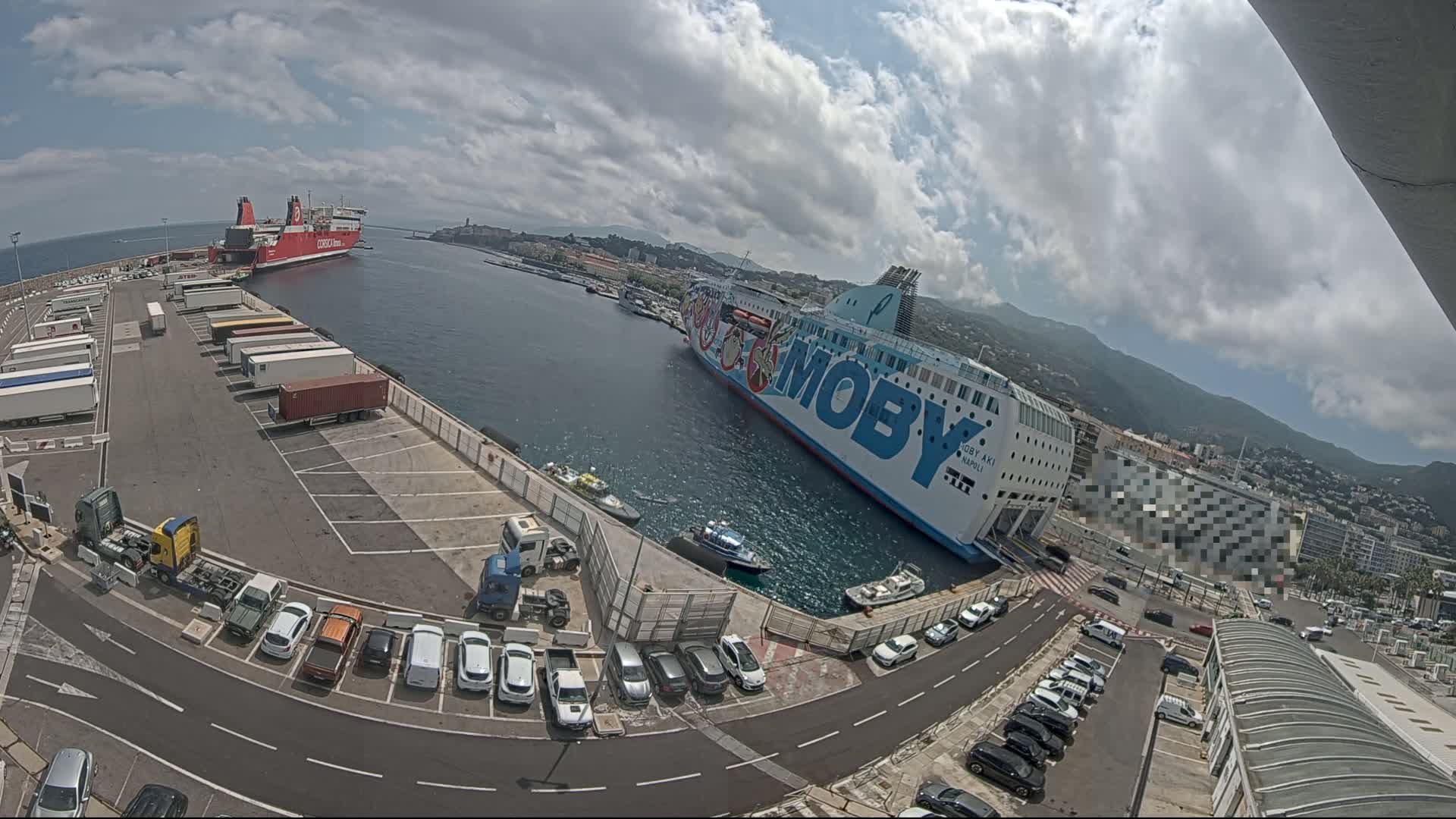 Port de Bastia Port & City Live Cam - Bastia, Haute-Corse, Corse, France