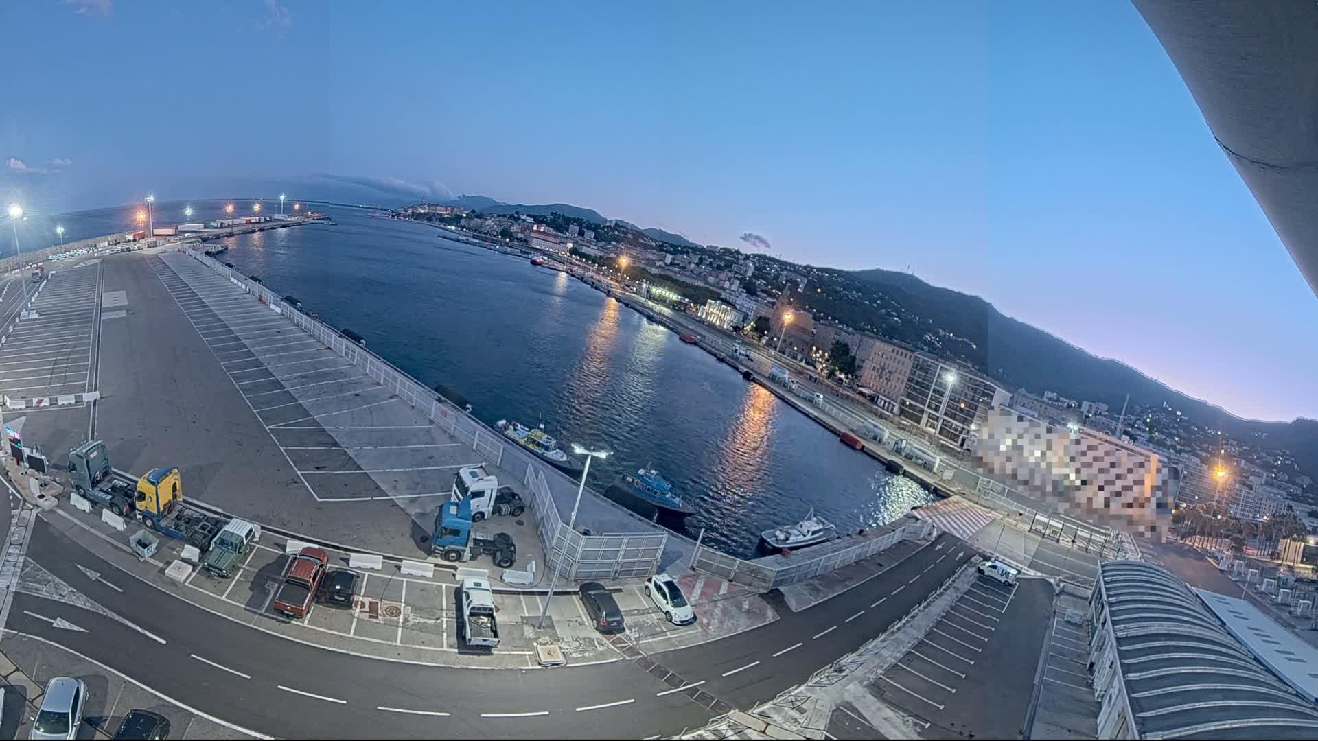 Port de Bastia Port & City Live Cam - Bastia, Haute-Corse, Corse, France