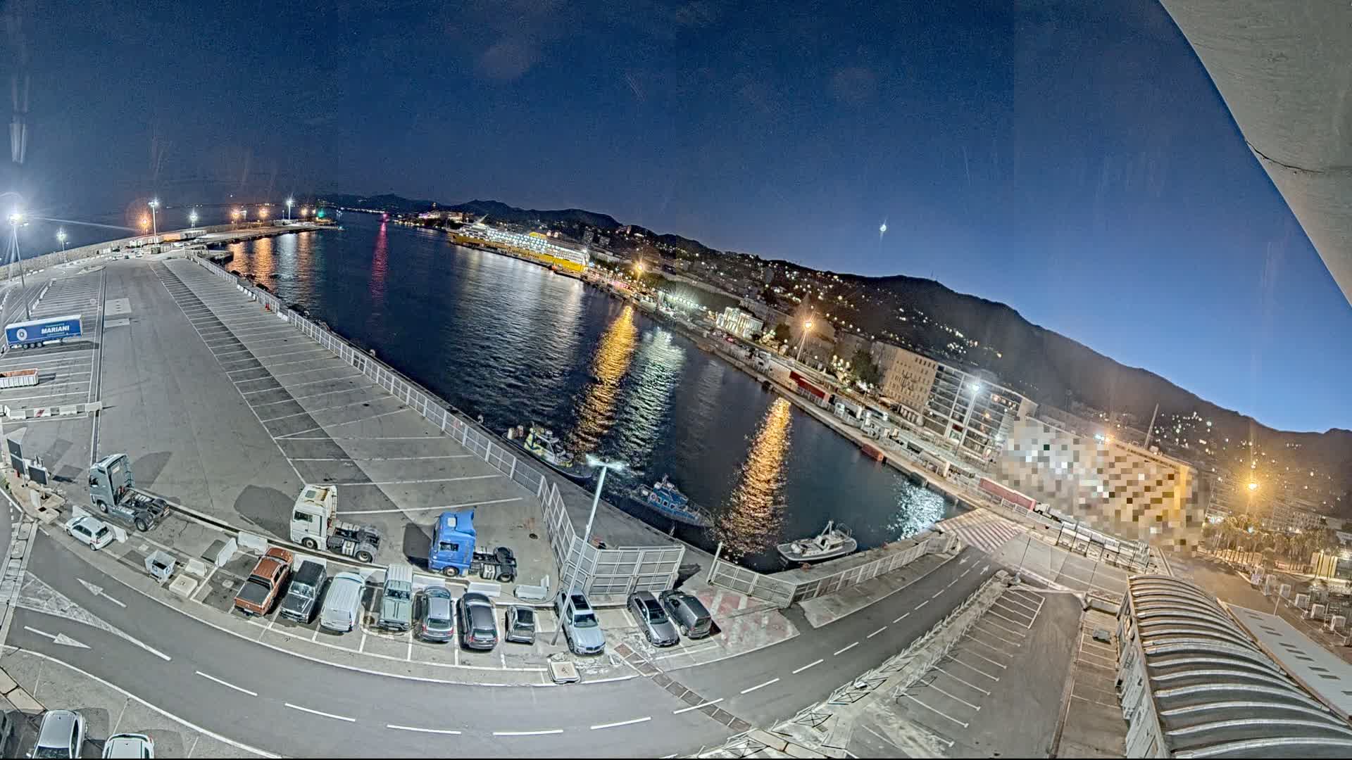Port de Bastia Port & City Live Cam - Bastia, Haute-Corse, Corse, France